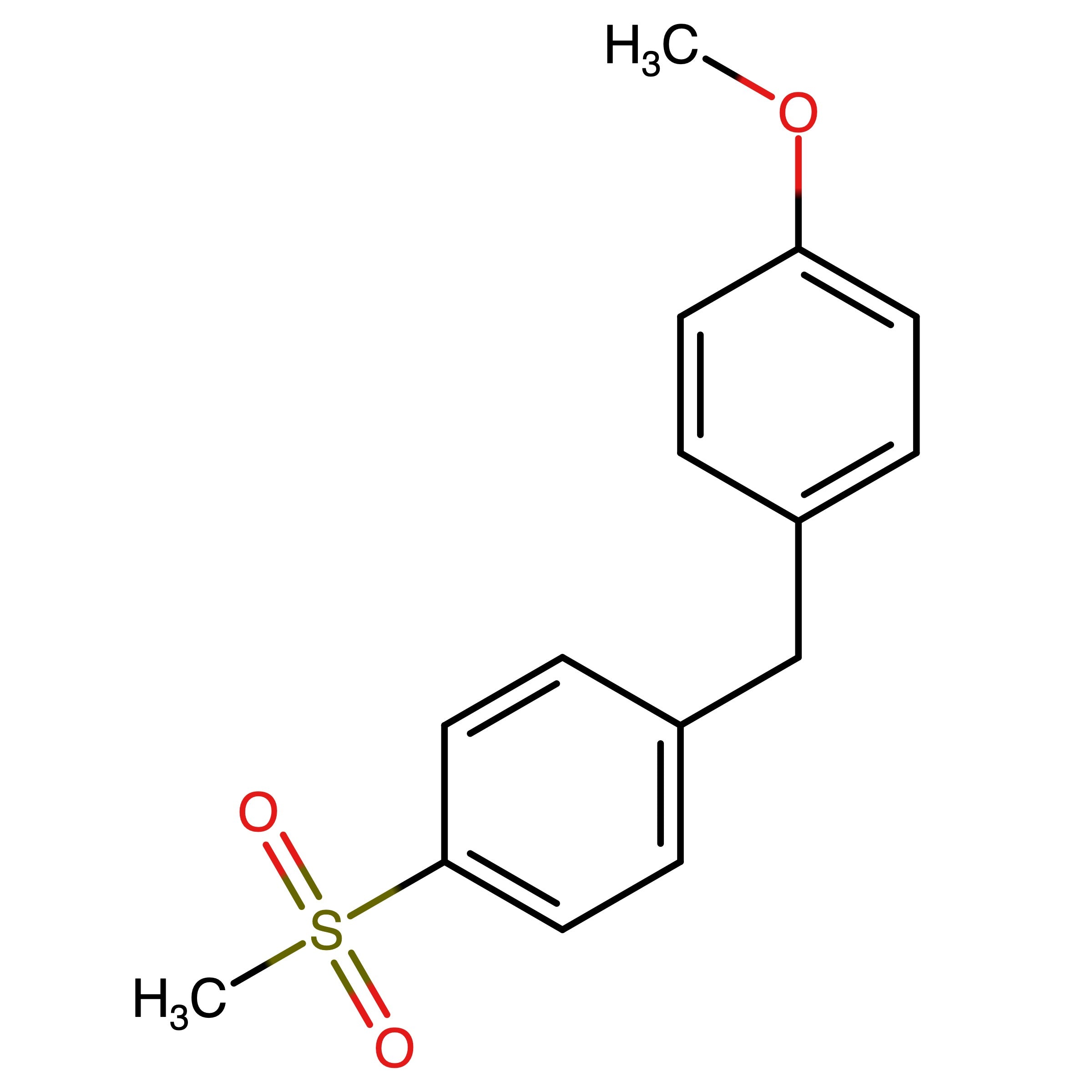 CAS 2419115-02-7 | 1-Methoxy-4-(4-(methylsulfonyl)benzyl)benzene
