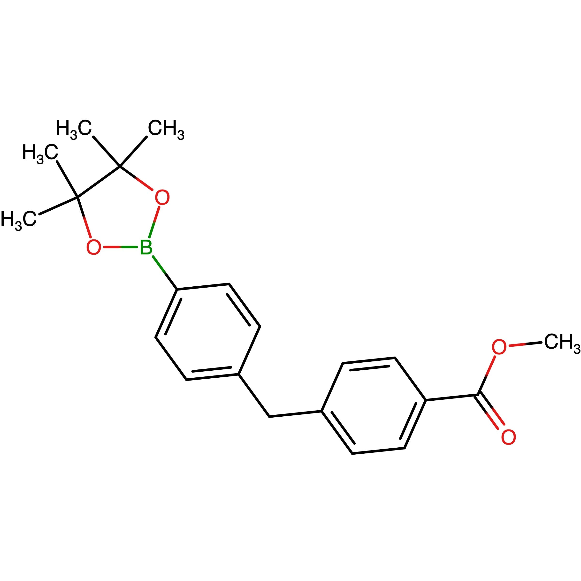 CAS 2479316-06-6 | Methyl 4-(4-(4,4,5,5-tetramethyl-1,3,2-dioxaborolan-2-yl)benzyl)benzoate