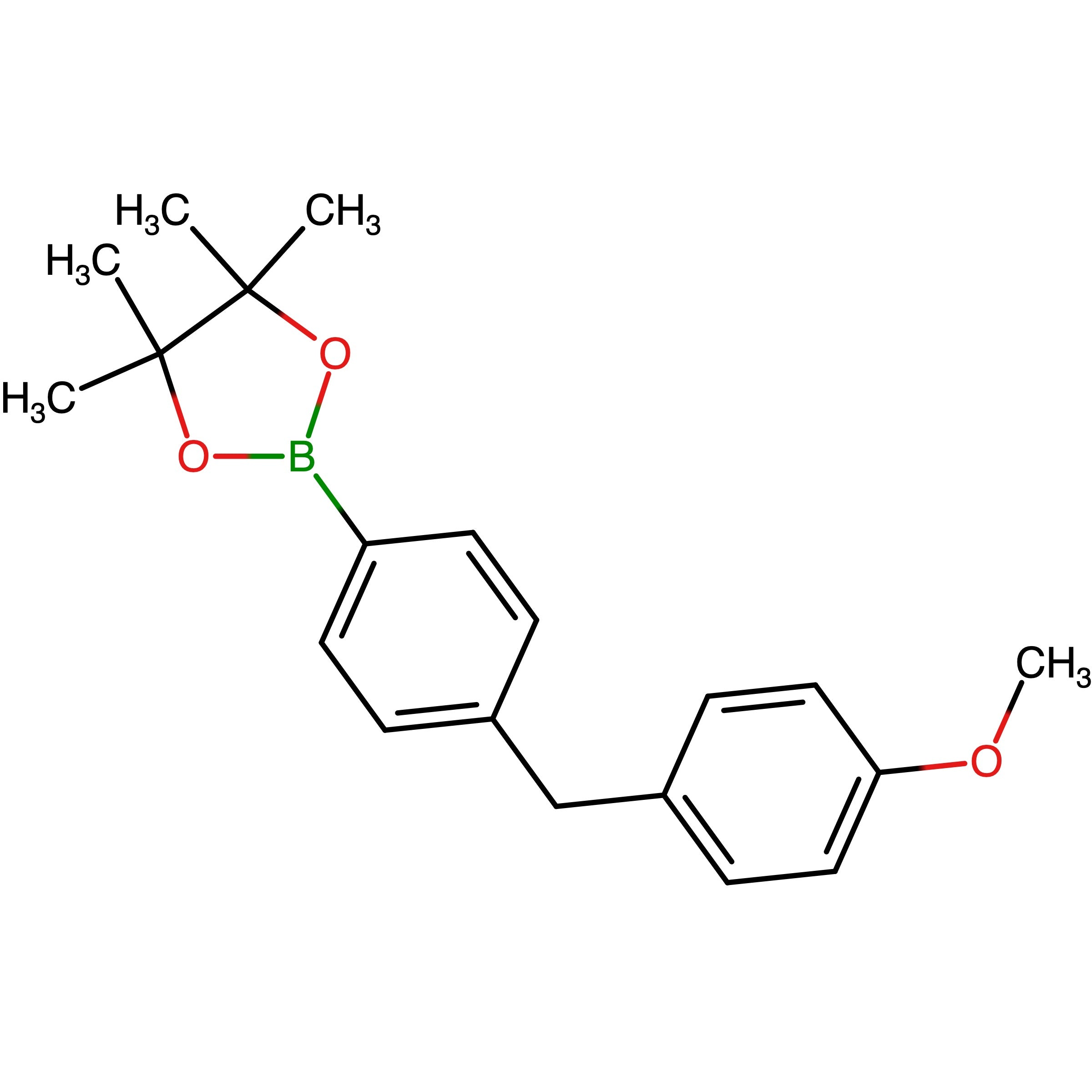 CAS 2052955-21-0 | 2-(4-(4-Methoxybenzyl)phenyl)-4,4,5,5-tetramethyl-1,3,2-dioxaborolane | MFCD28127159