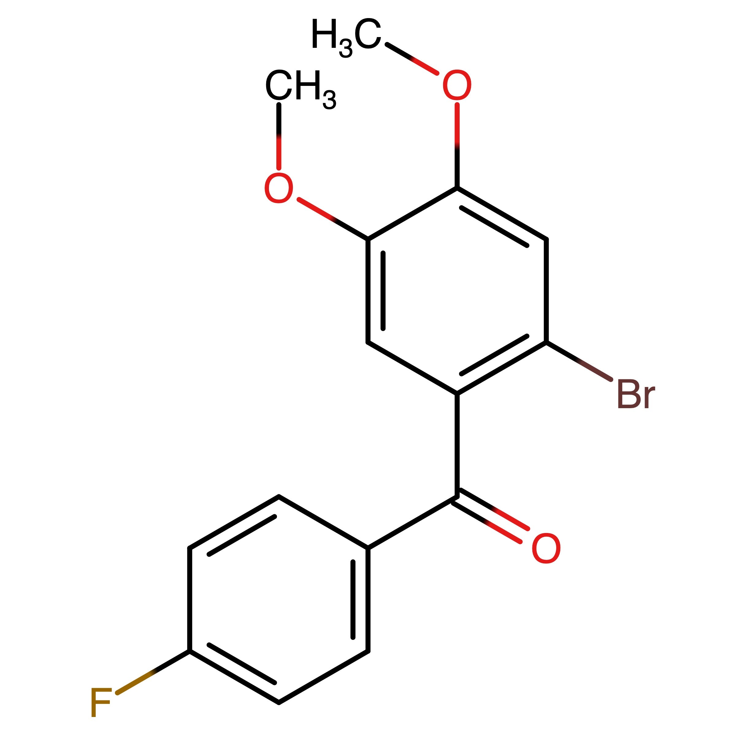 CAS 1094712-79-4 | (2-Bromo-4,5-dimethoxyphenyl)(4-fluorophenyl)methanone