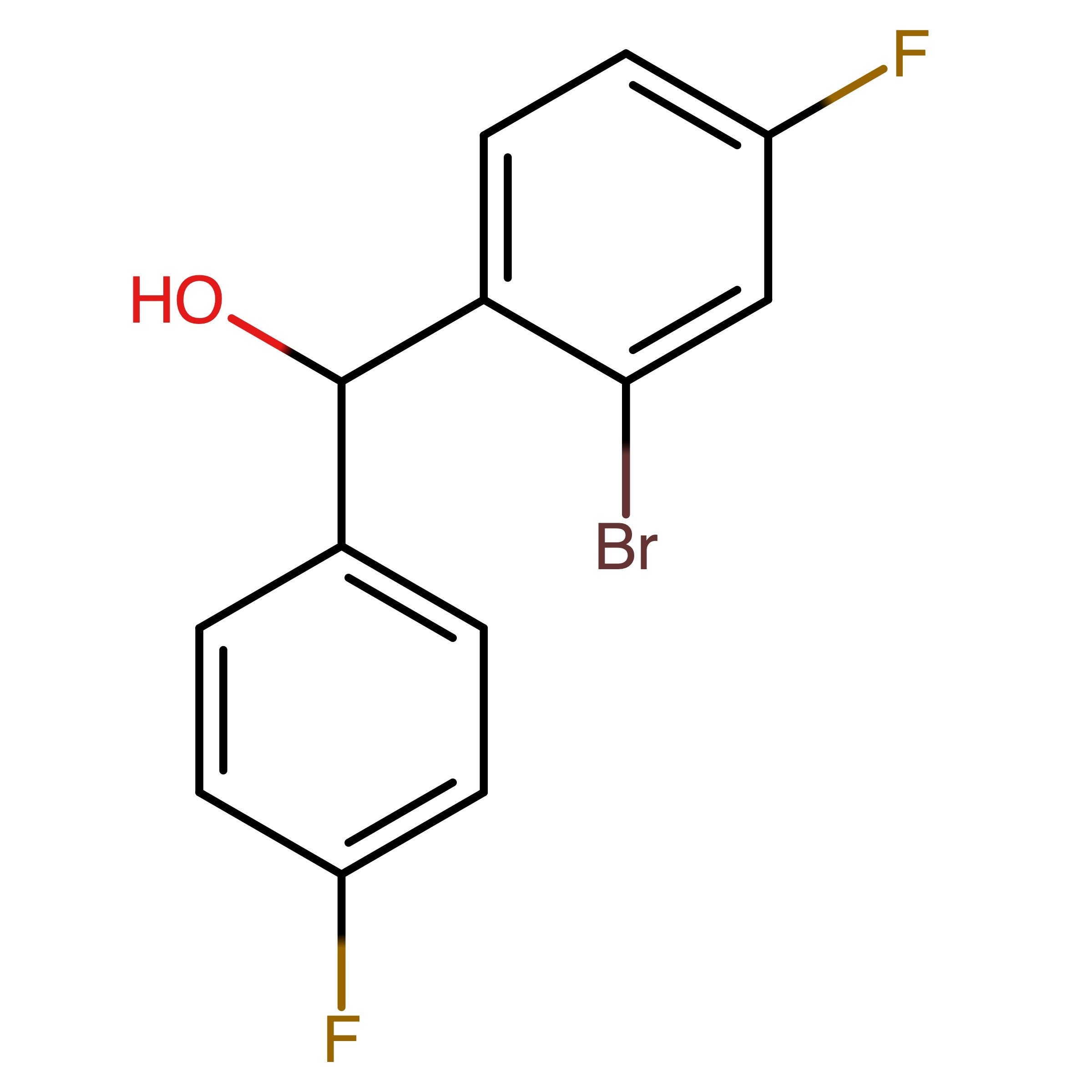 CAS 59142-69-7 | (2-Bromo-4-fluorophenyl)(4-fluorophenyl)methanol