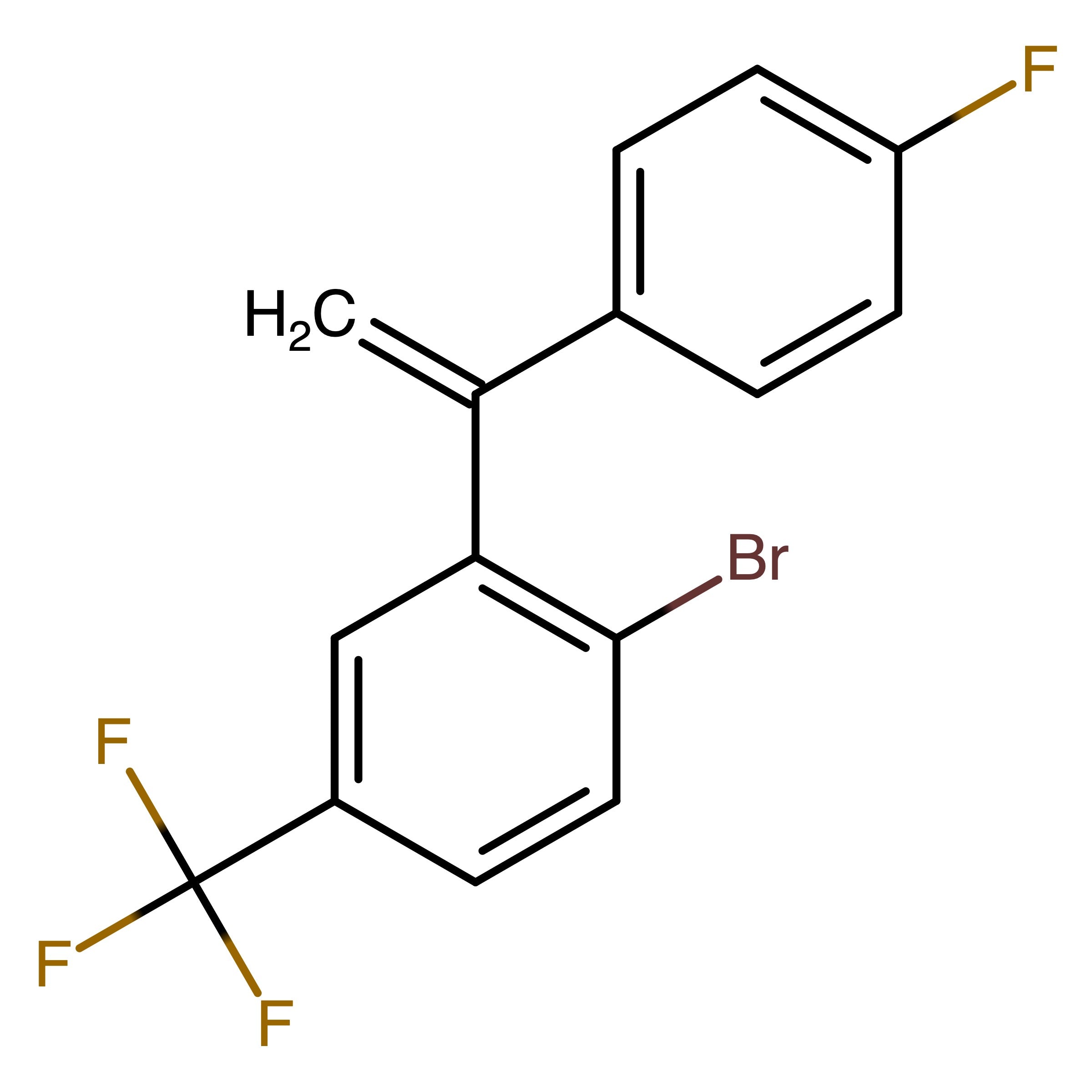 CAS 1875123-36-6 | 1-Bromo-2-(1-(4-fluorophenyl)vinyl)-4-(trifluoromethyl)benzene