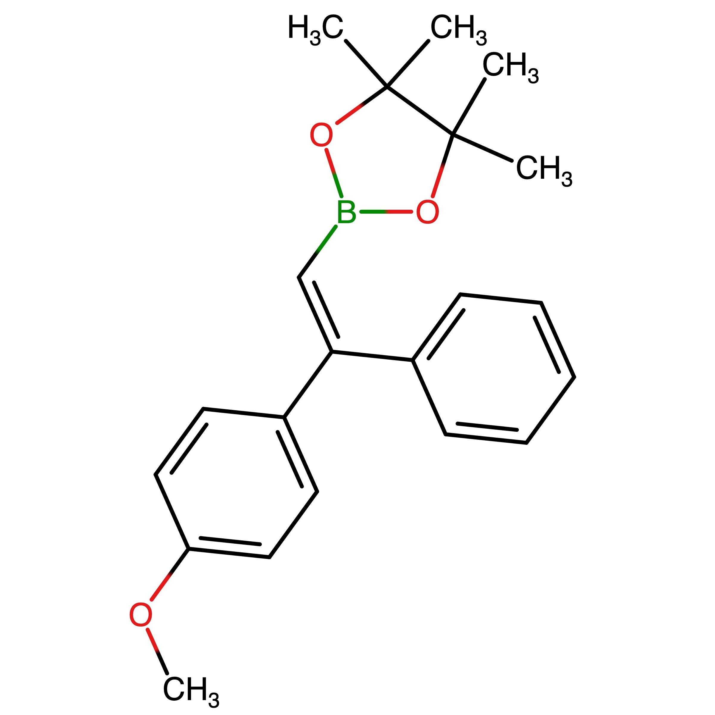 CAS 1241903-43-4 | (E)-2-(2-(4-Methoxyphenyl)-2-phenylvinyl)-4,4,5,5-tetramethyl-1,3,2-dioxaborolane