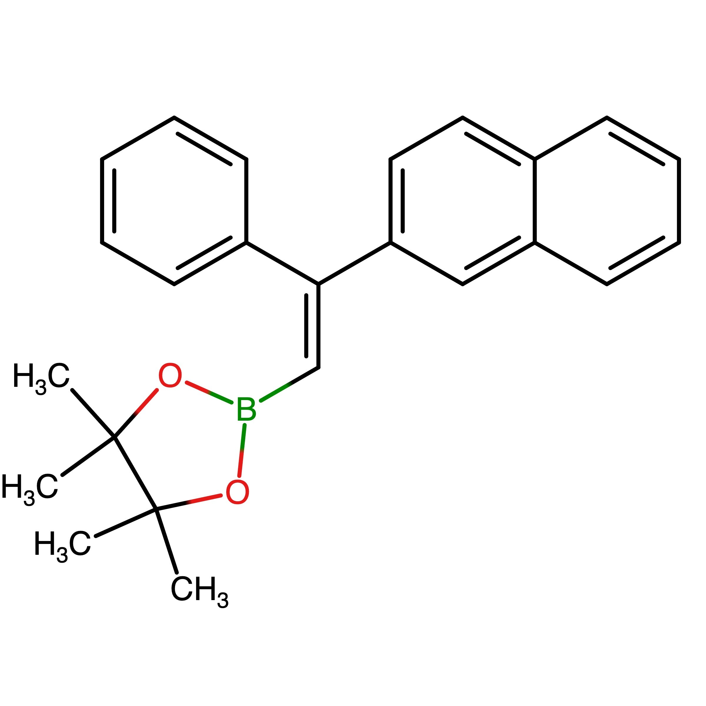 CAS 1875123-49-1 | (E)-4,4,5,5-Tetramethyl-2-(2-(naphthalen-2-yl)-2-phenylvinyl)-1,3,2-dioxaborolane