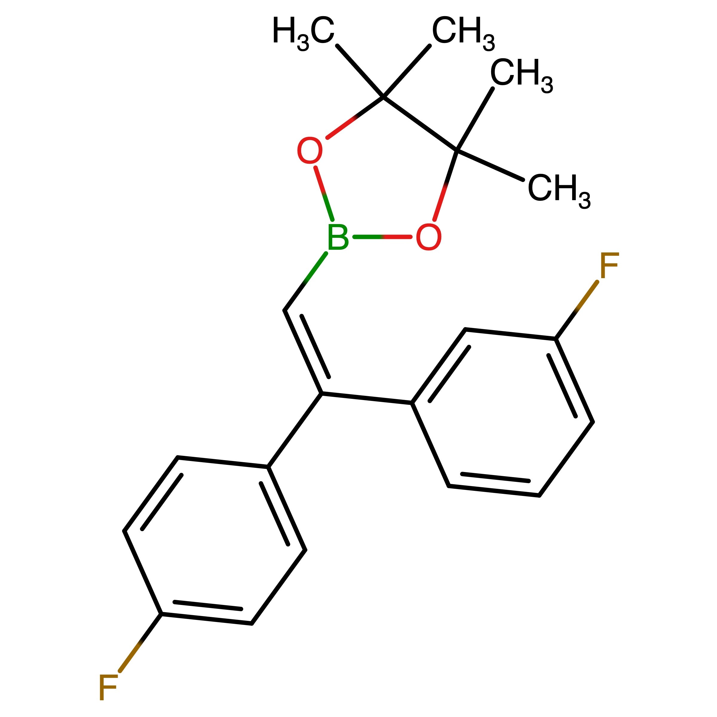 CAS 1875123-55-9 | (Z)-2-(2-(3-Fluorophenyl)-2-(4-fluorophenyl)vinyl)-4,4,5,5-tetramethyl-1,3,2-dioxaborolane
