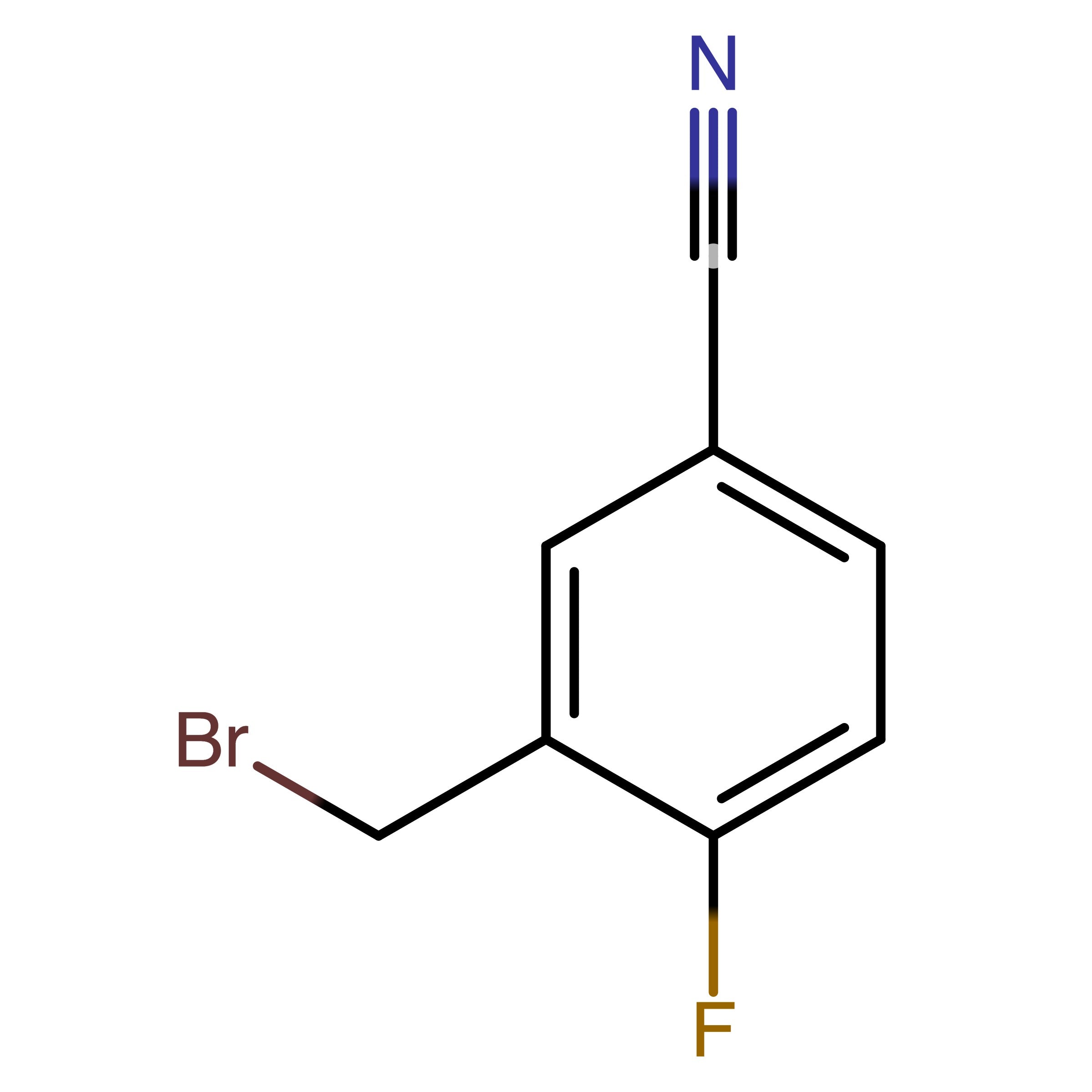 CAS 856935-35-8 | 3-(Bromomethyl)-4-fluorobenzonitrile | MFCD08275458