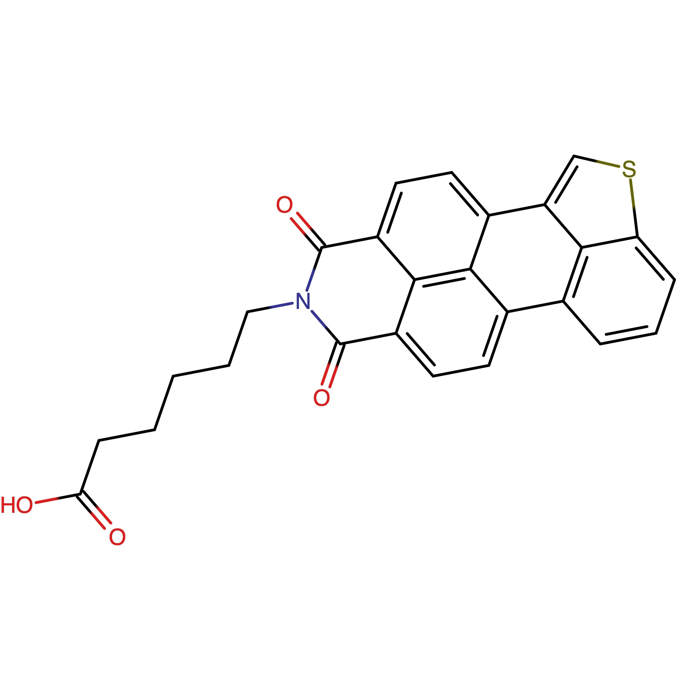 CAS 2920729-60-6 | 6-(1,3-Dioxo-1H-thieno[4',3',2':10,5]anthra[2,1,9-def]isoquinolin-2(3H)-yl)hexanoic acid