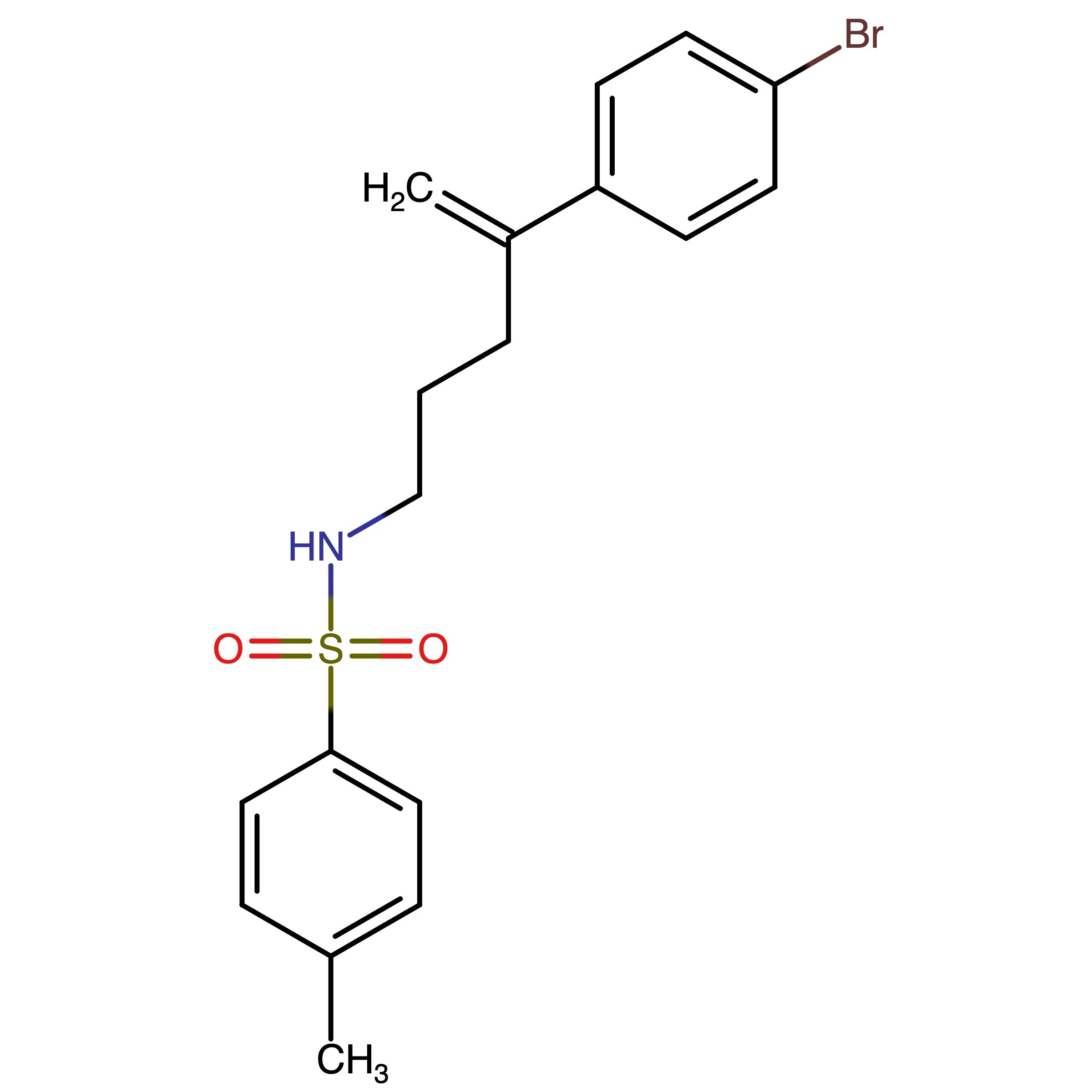 CAS 2259298-46-7 | N-(4-(4-Bromophenyl)pent-4-en-1-yl)-4-methylbenzenesulfonamide