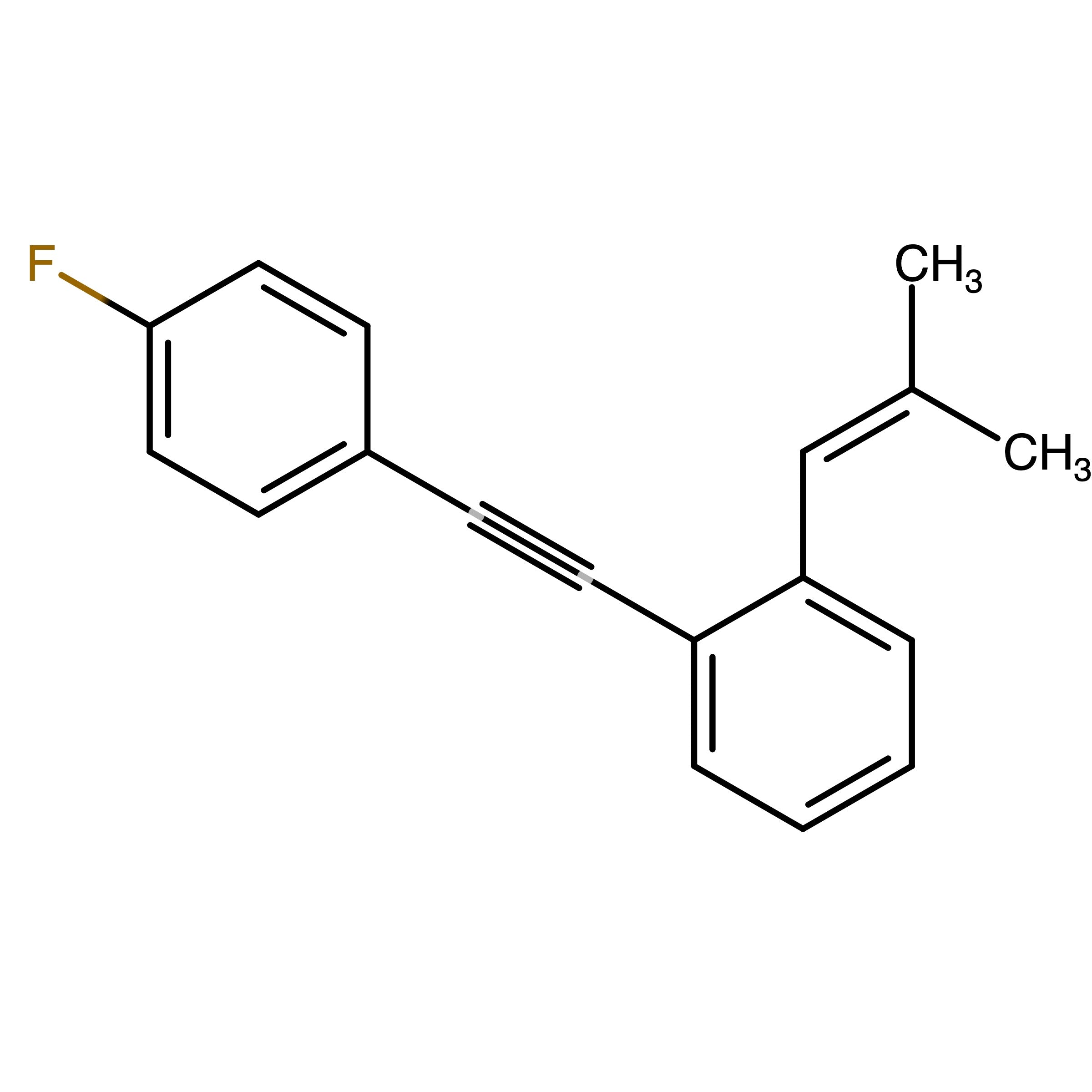 CAS 2337374-37-3 | 1-((4-Fluorophenyl)ethynyl)-2-(2-methylprop-1-en-1-yl)benzene