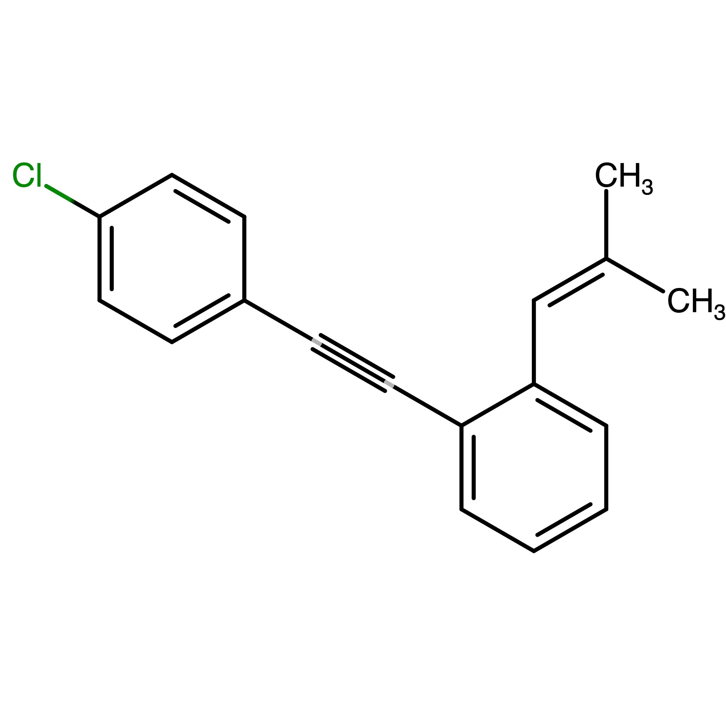 CAS 1887747-10-5 | 1-((4-Chlorophenyl)ethynyl)-2-(2-methylprop-1-en-1-yl)benzene