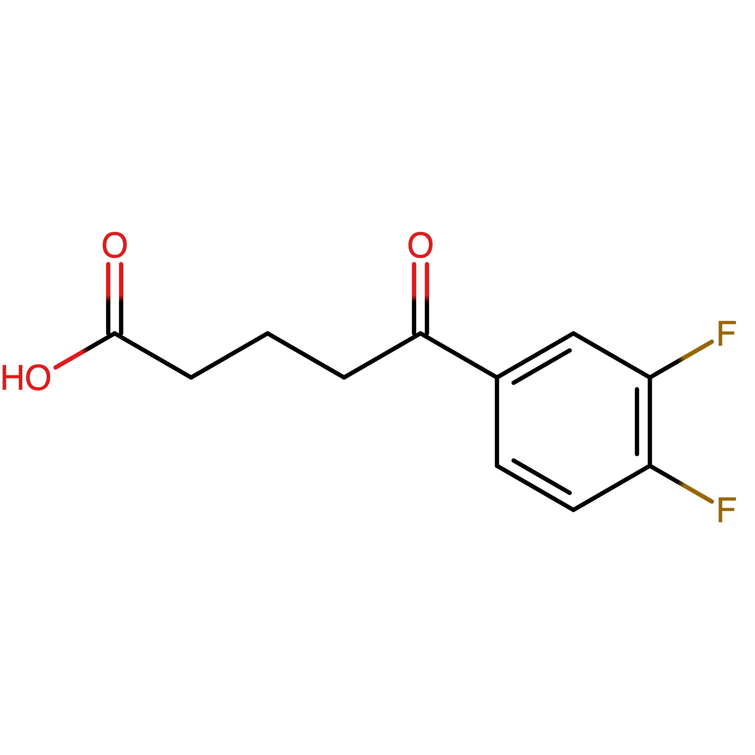 CAS 845790-46-7 | 5-(3,4-Difluorophenyl)-5-oxopentanoic acid | MFCD01320070