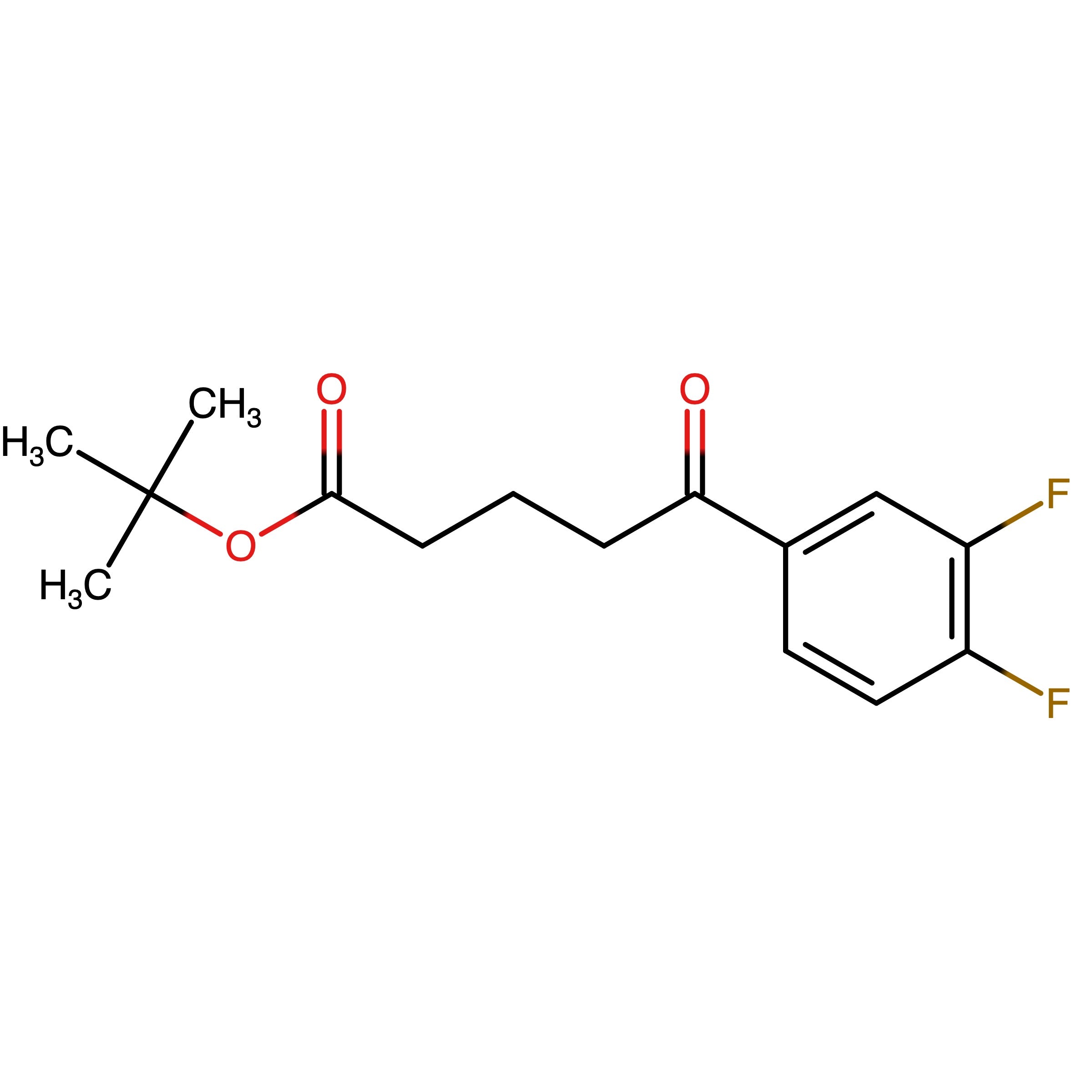 CAS 2414639-93-1 | tert-Butyl 5-(3,4-difluorophenyl)-5-oxopentanoate