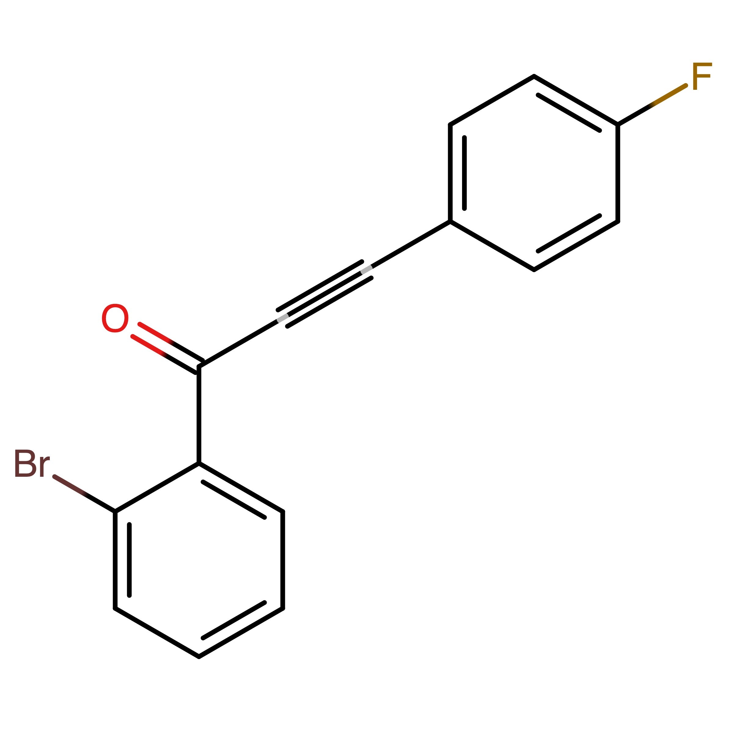 CAS 1203669-22-0 | 1-(2-Bromophenyl)-3-(4-fluorophenyl)prop-2-yn-1-one