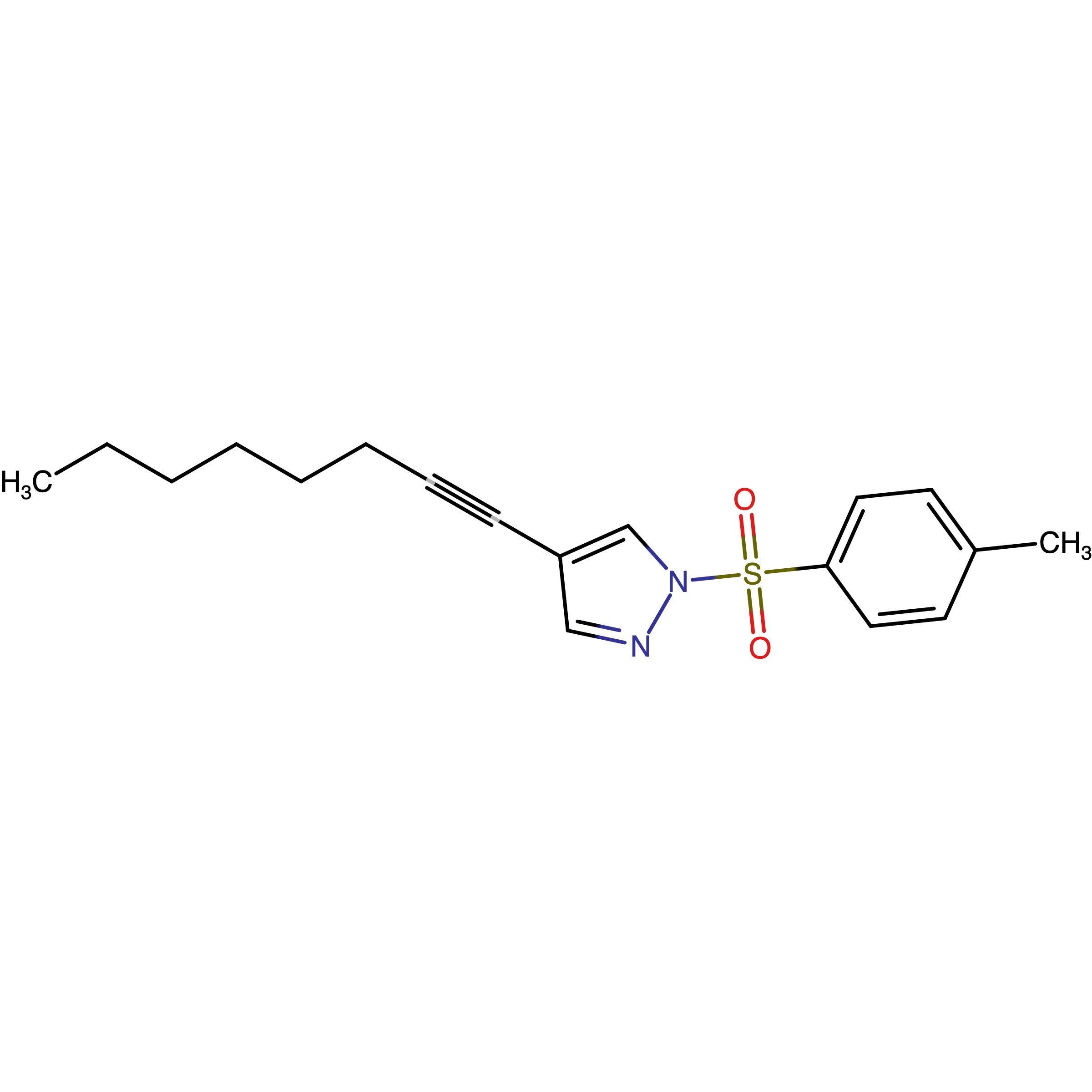 CAS 1236115-52-8 | 4-(Oct-1-yn-1-yl)-1-tosyl-1H-pyrazole