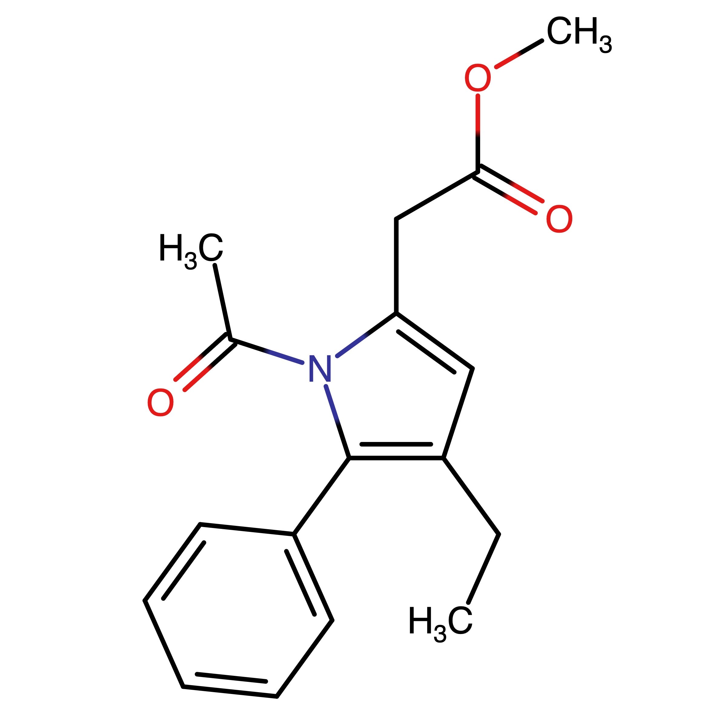 CAS 1236115-53-9 | Methyl 2-(1-acetyl-4-ethyl-5-phenyl-1H-pyrrol-2-yl)acetate