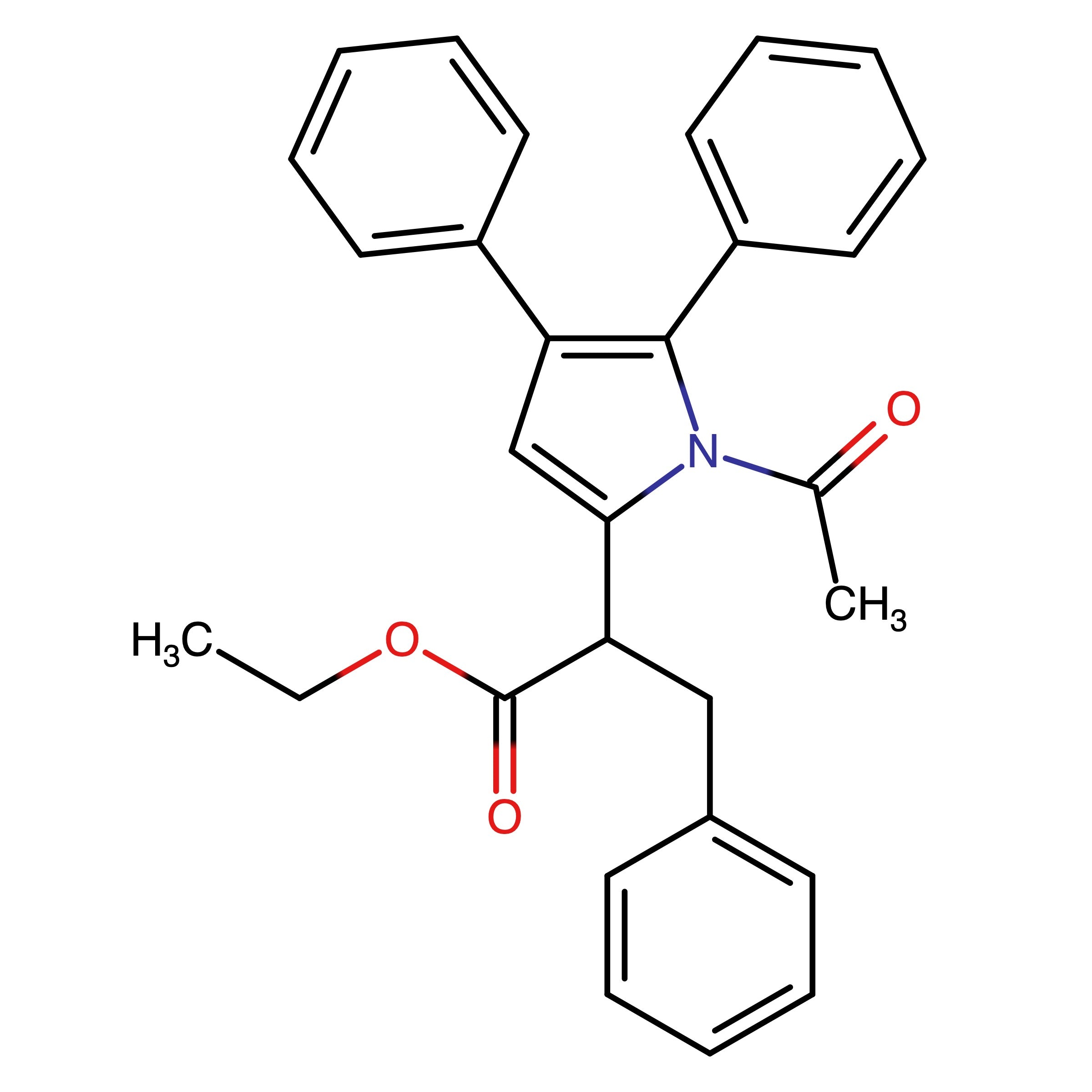 CAS 1236115-59-5 | Ethyl 2-(1-acetyl-4,5-diphenyl-1H-pyrrol-2-yl)-3-phenylpropanoate