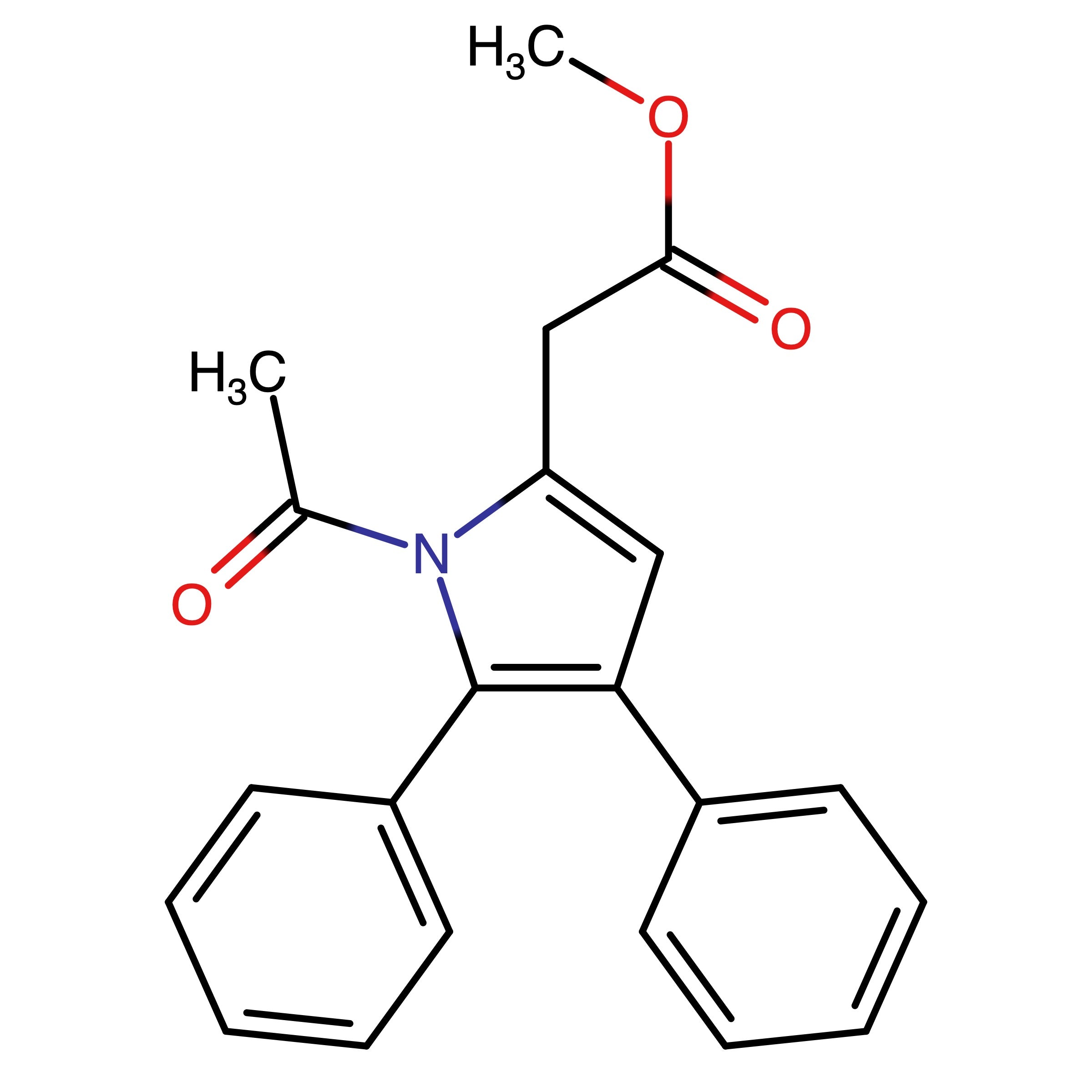 CAS 1236115-63-1 | Methyl 2-(1-acetyl-4,5-diphenyl-1H-pyrrol-2-yl)acetate