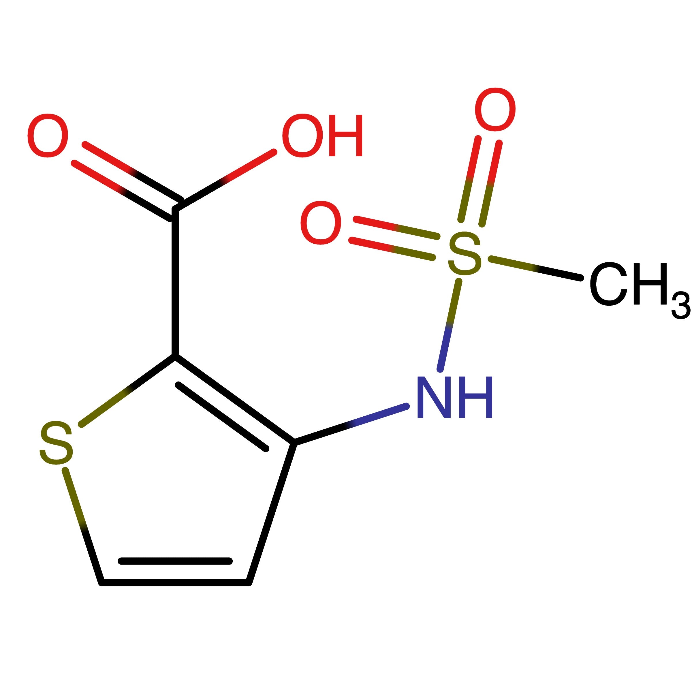 CAS 132864-57-4 | 3-(Methylsulfonamido)-2-thiophenecarboxylic acid | MFCD09046315