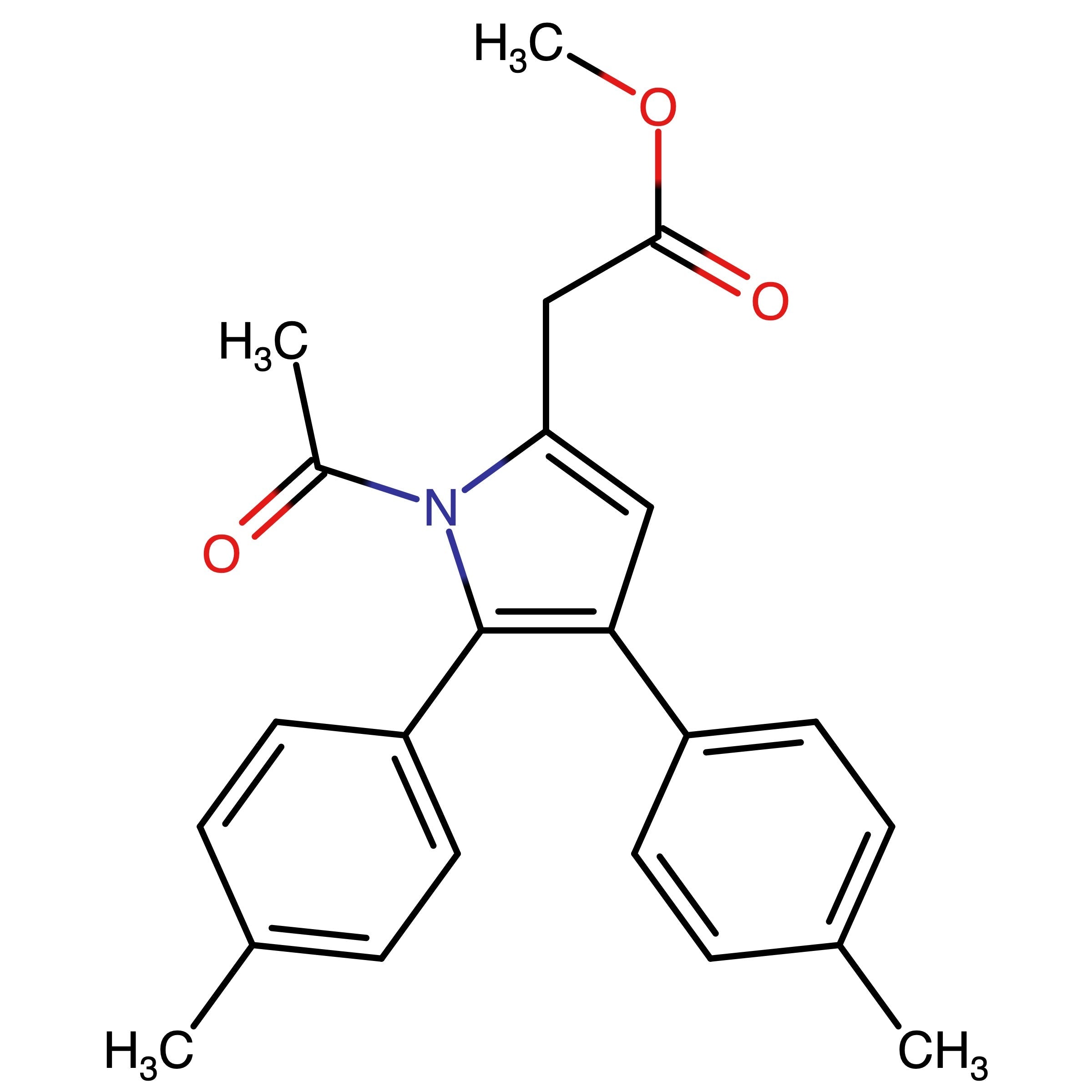 CAS 1236115-68-6 | Methyl 2-(1-acetyl-4,5-di-p-tolyl-1H-pyrrol-2-yl)acetate