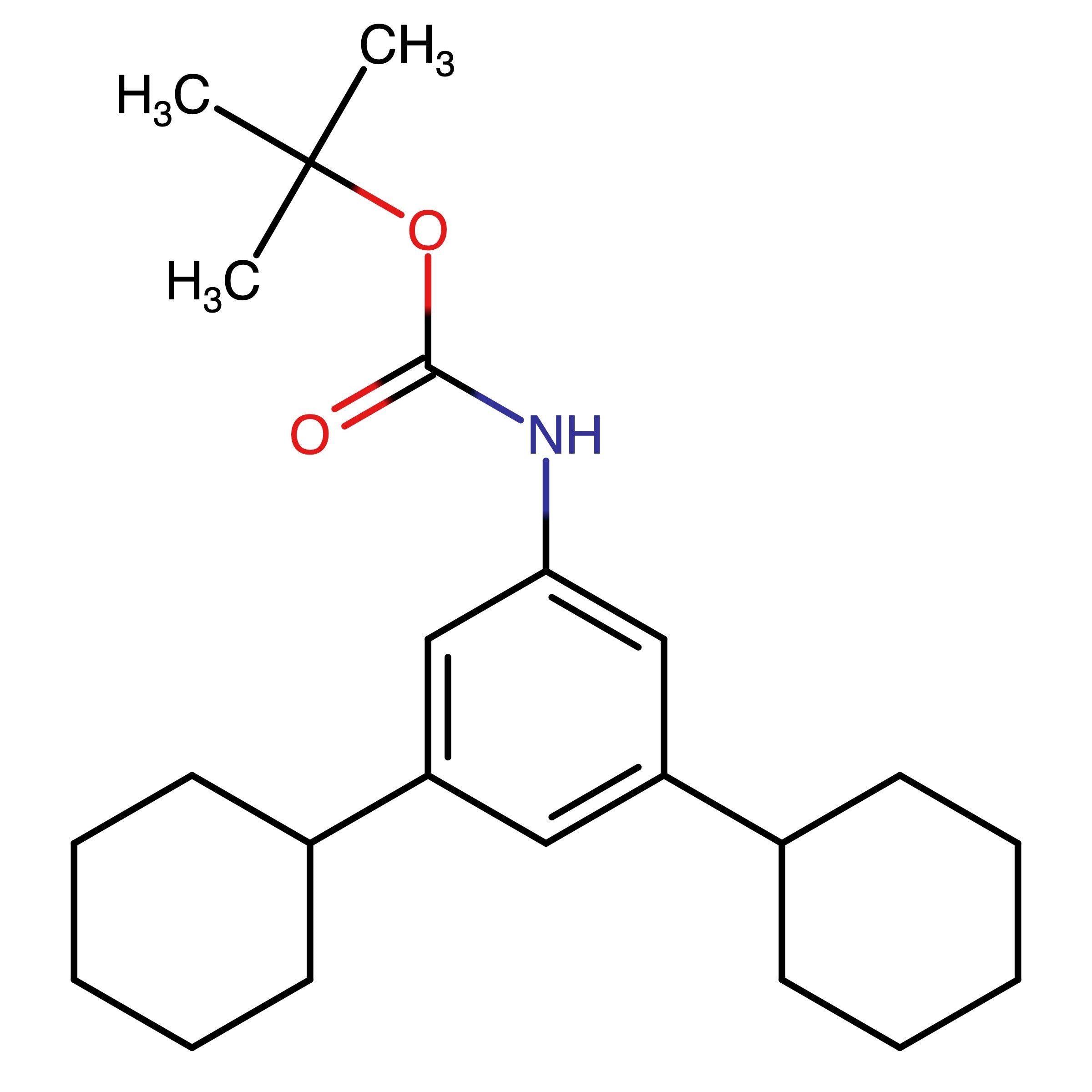 CAS 1809356-80-6 | tert-Butyl (3,5-dicyclohexylphenyl)carbamate