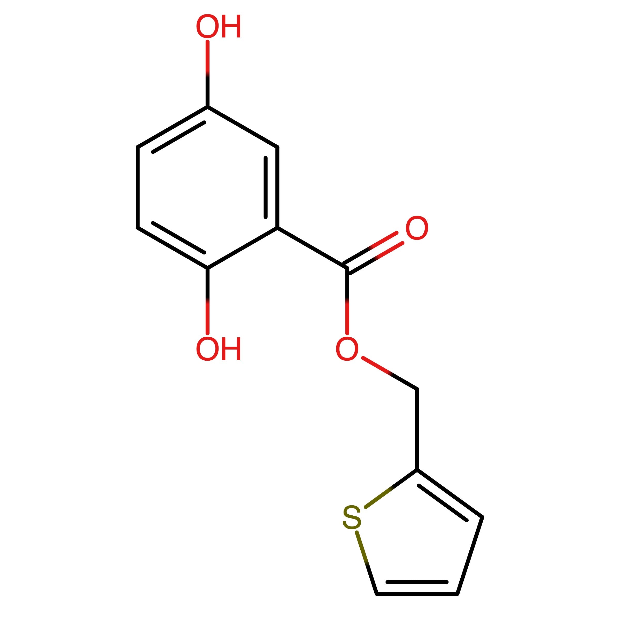 CAS 2410637-17-9 | Thiophen-2-ylmethyl 2,5-dihydroxybenzoate