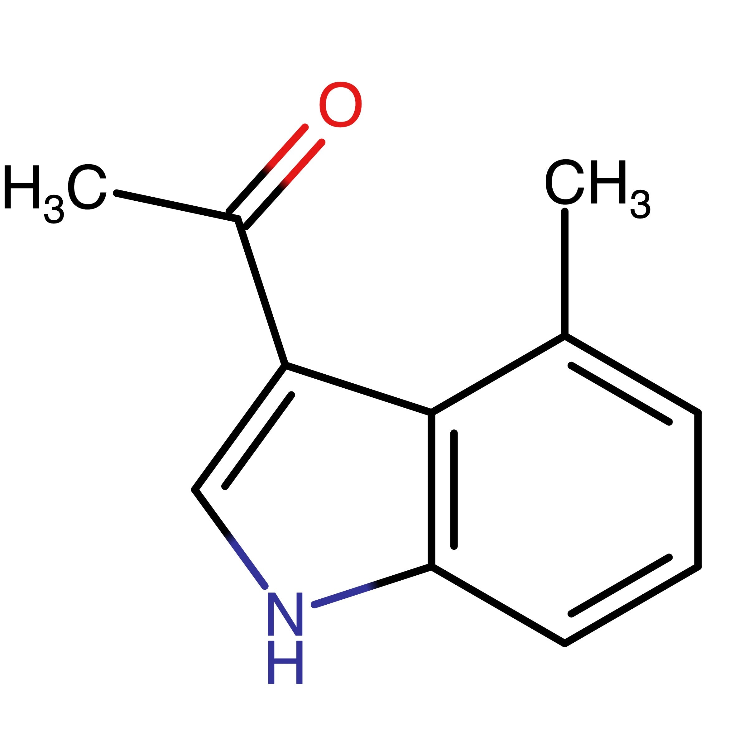 CAS 65127-52-8 | 1-(4-Methyl-1H-indol-3-yl)ethan-1-one