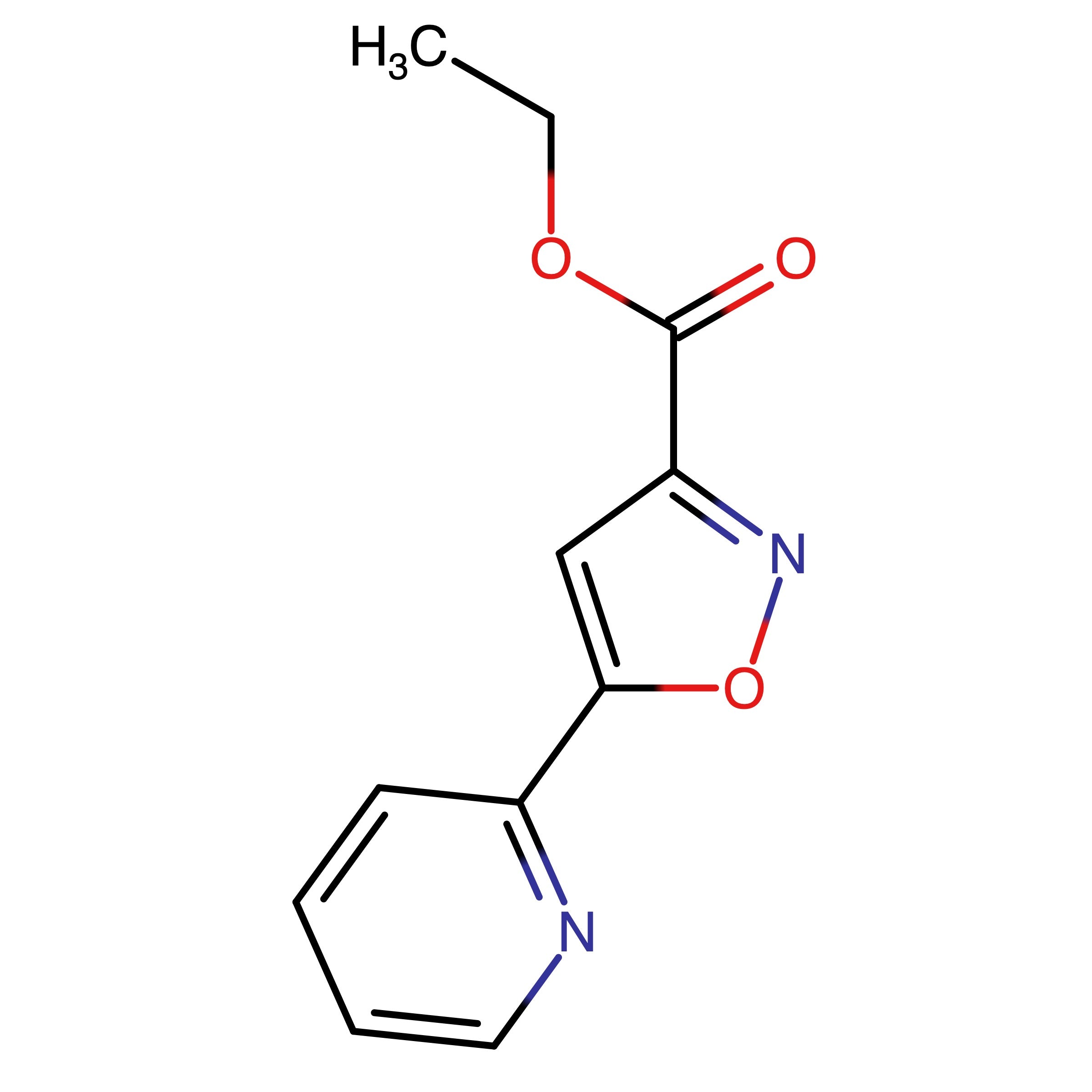 CAS 893638-49-8 | Ethyl 5-(2-pyridyl)isoxazole-3-carboxylate