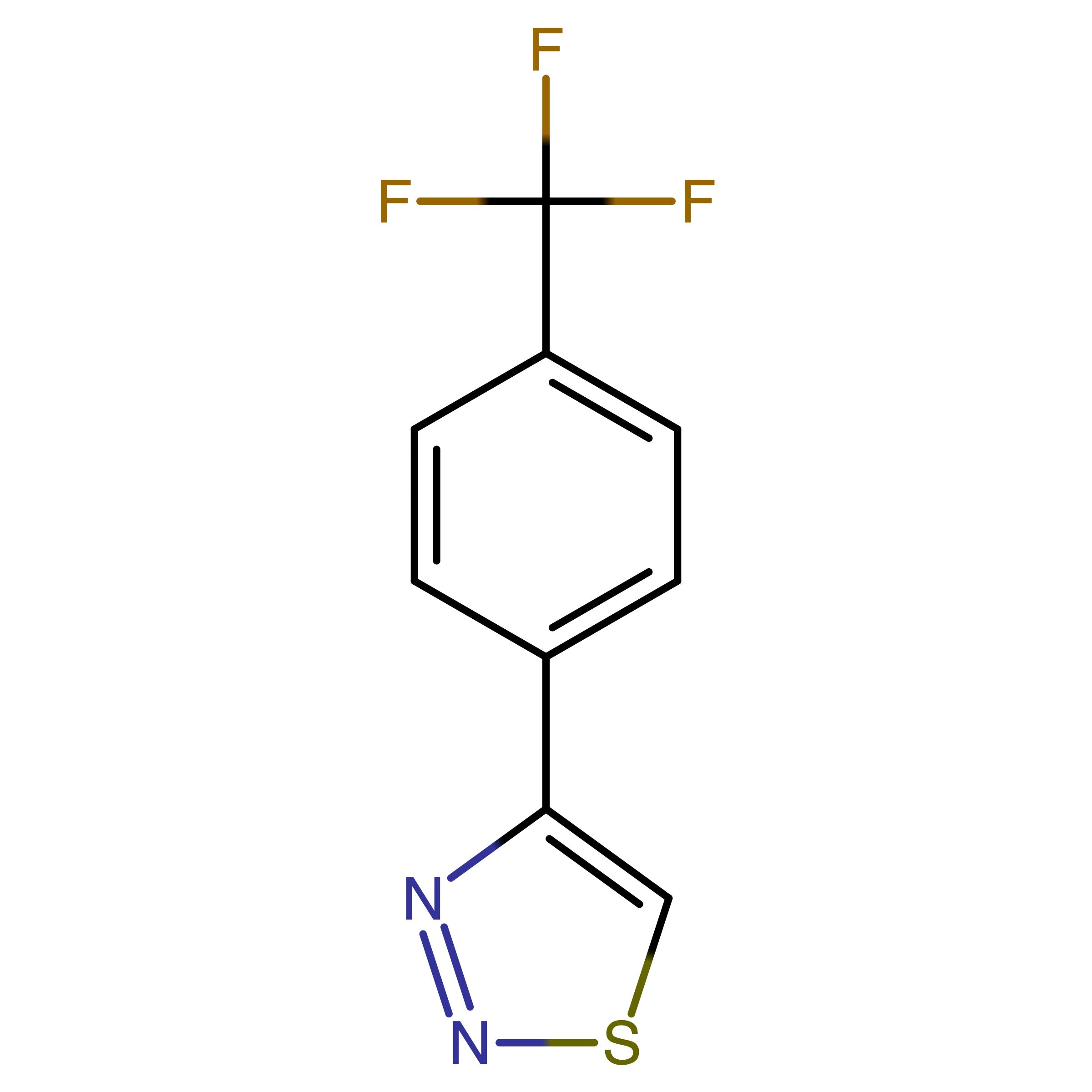 CAS 253122-65-5 | 4-(4-(Trifluoromethyl)phenyl)-1,2,3-thiadiazole