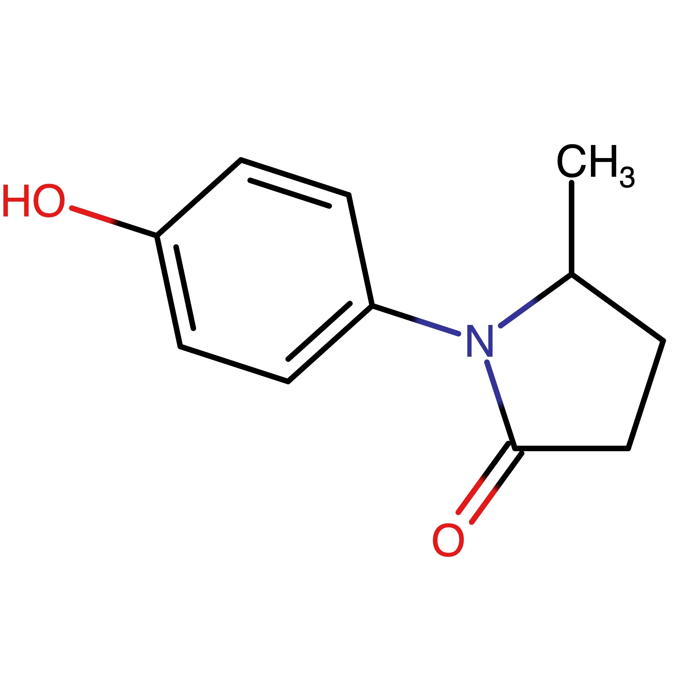 CAS 91596-74-6 | 1-(4-Hydroxyphenyl)-5-methylpyrrolidin-2-one
