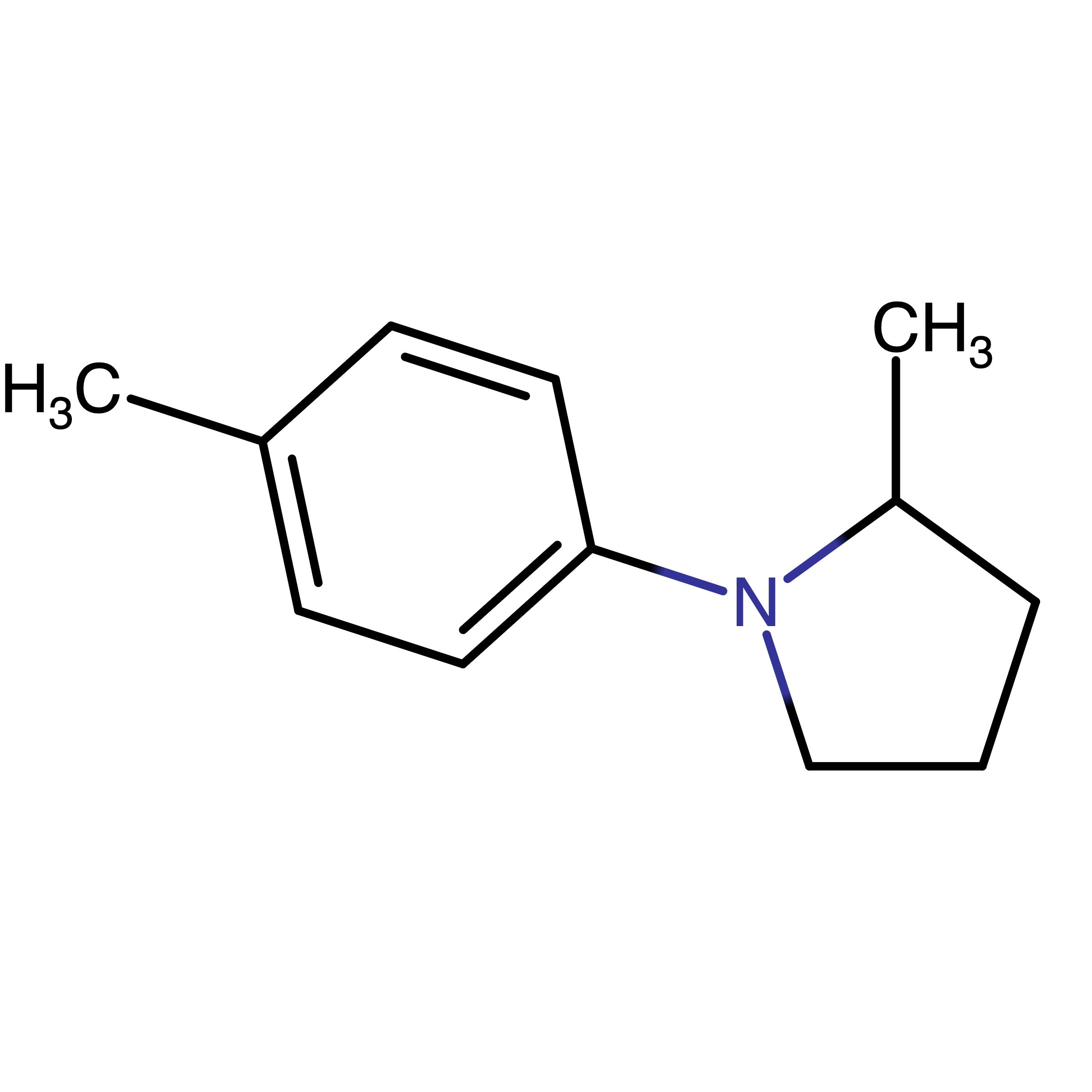 CAS 105971-45-7 | 2-Methyl-1-(p-tolyl)pyrrolidine