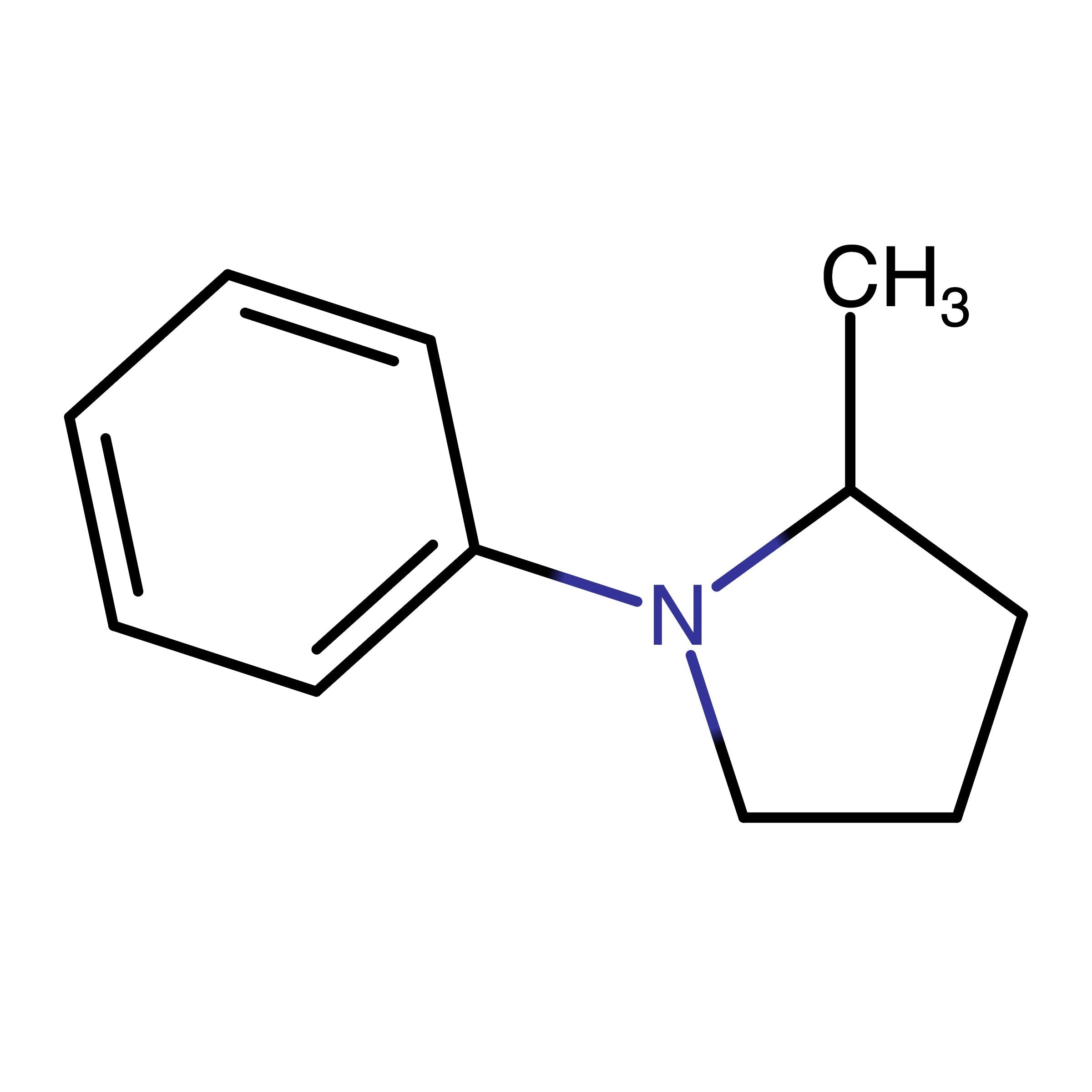 CAS 160751-59-7 | 2-Methyl-1-phenylpyrrolidine