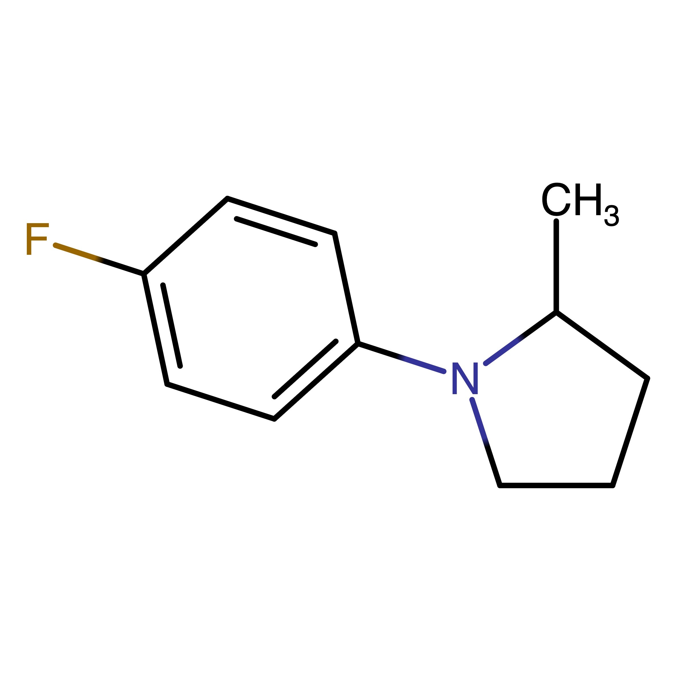 CAS 1619268-15-3 | 1-(4-Fluorophenyl)-2-methylpyrrolidine