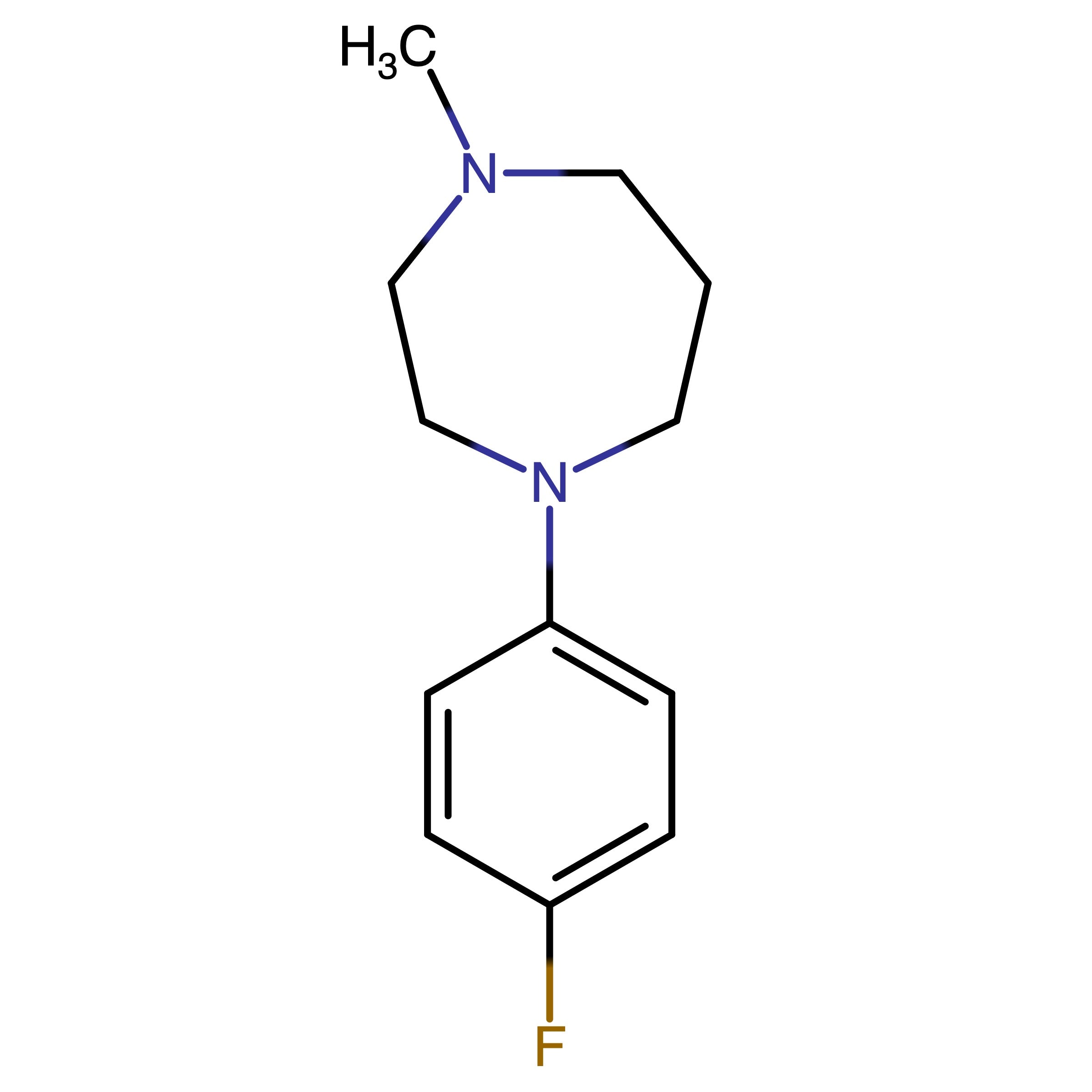 CAS 2897656-39-0 | 1-(4-Fluorophenyl)-4-methyl-1,4-diazepane