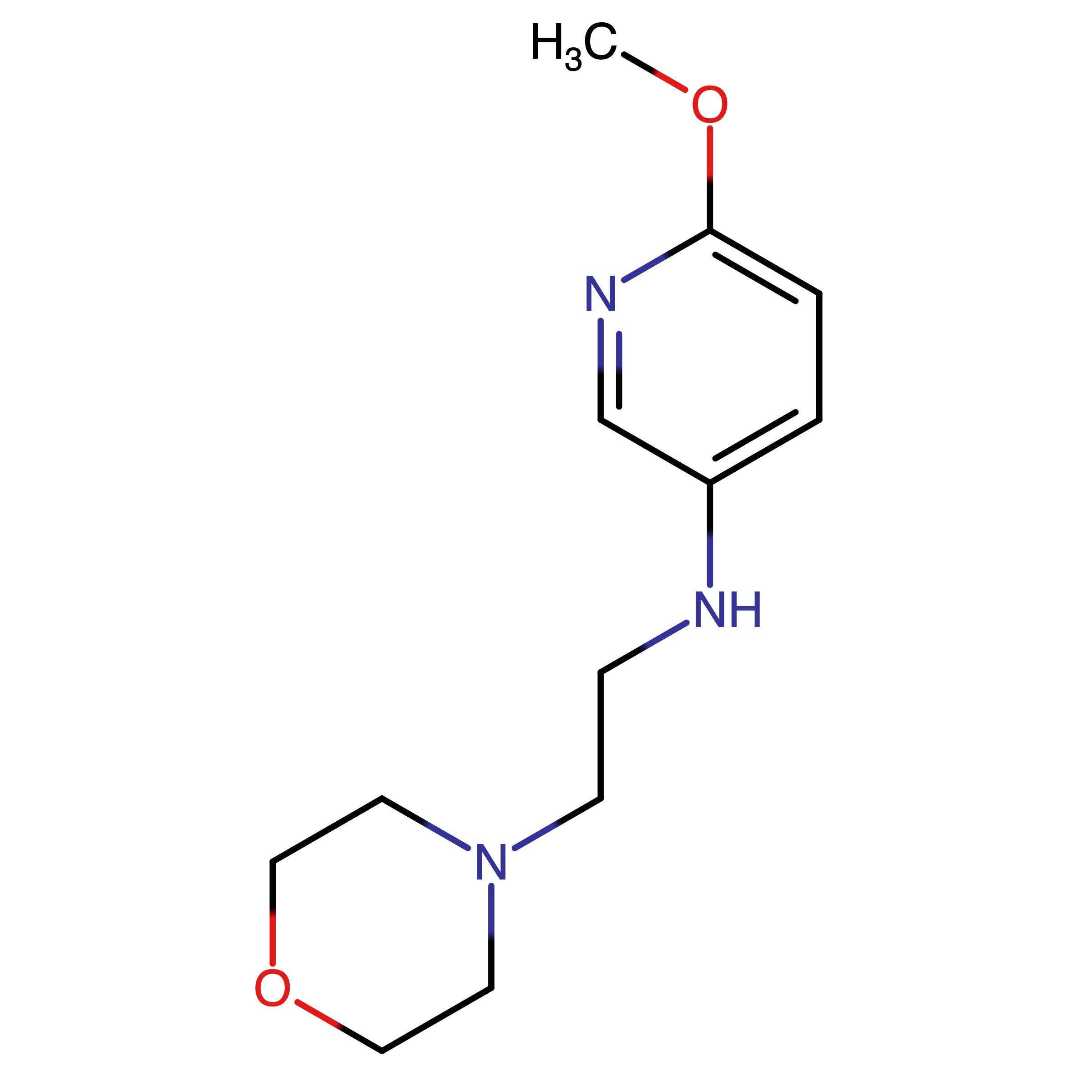 CAS 1021100-50-4 | 6-Methoxy-N-(2-morpholinoethyl)pyridin-3-amine