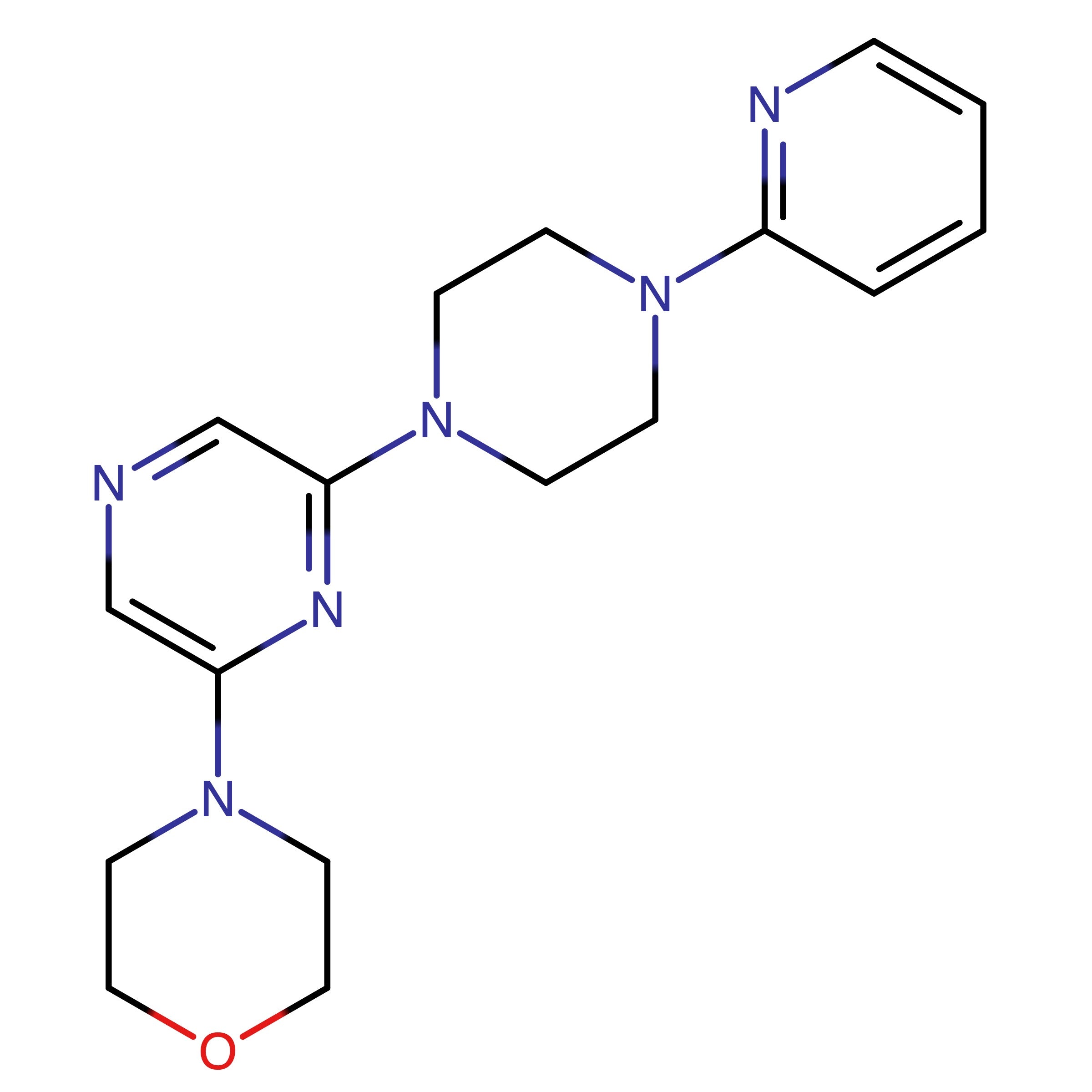CAS 2897656-70-9 | 4-(6-(4-(Pyridin-2-yl)piperazin-1-yl)pyrazin-2-yl)morpholine