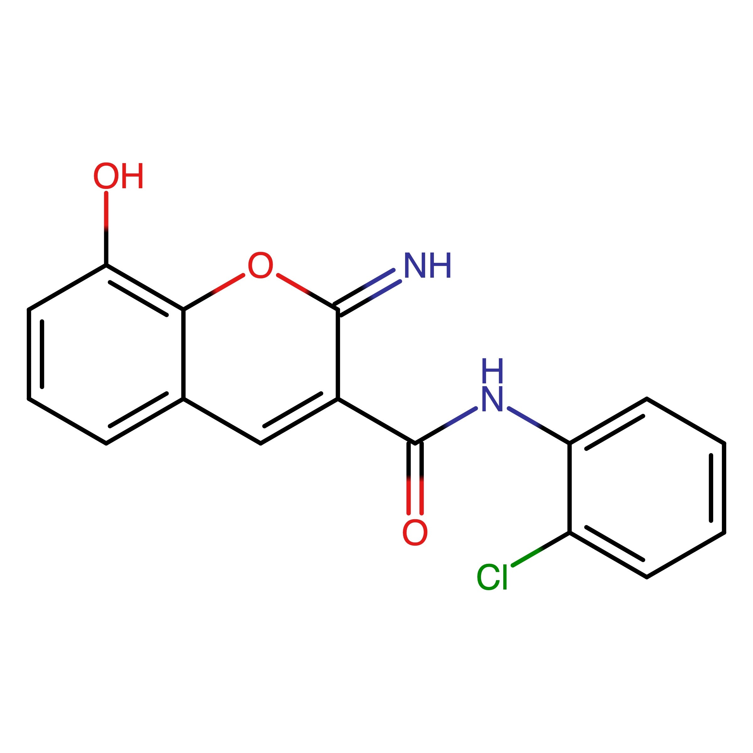 CAS 891101-69-2 | N-(2-Chlorophenyl)-8-hydroxy-2-imino-2H-chromene-3-carboxamide