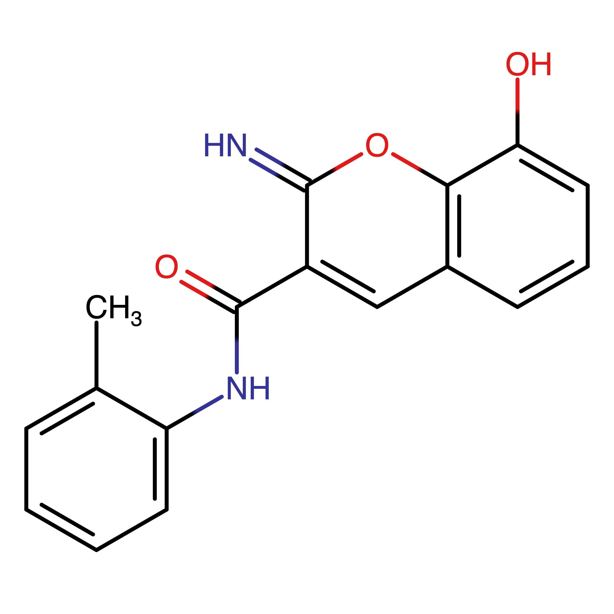 CAS 891075-35-7 | 8-Hydroxy-2-imino-N-(o-tolyl)-2H-chromene-3-carboxamide