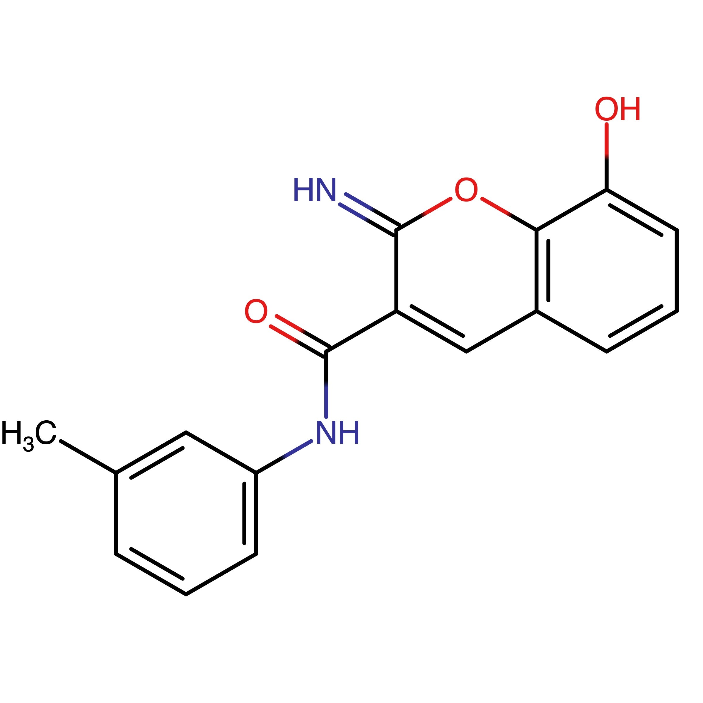 CAS 891075-59-5 | 8-Hydroxy-2-imino-N-(m-tolyl)-2H-chromene-3-carboxamide