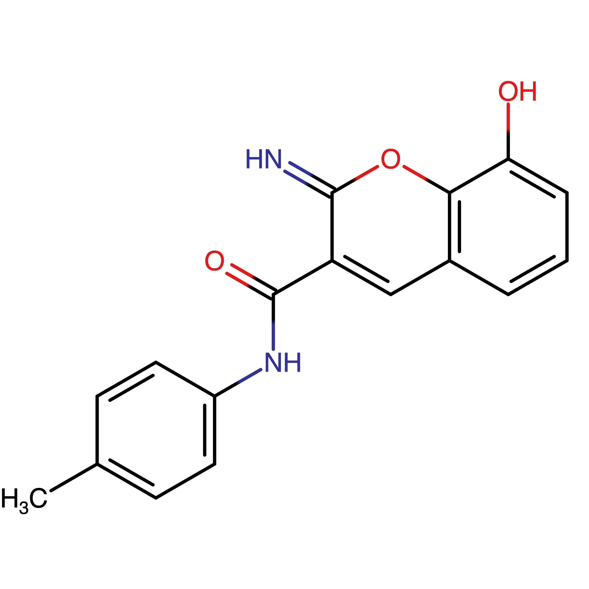 CAS 891075-67-5 | 8-Hydroxy-2-imino-N-(p-tolyl)-2H-chromene-3-carboxamide