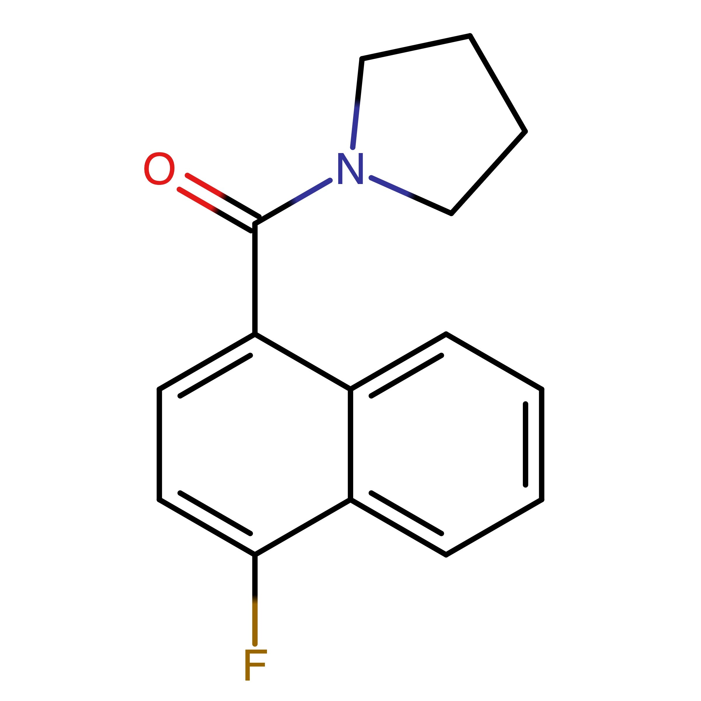 CAS 1963156-39-9 | (4-Fluoronaphthalen-1-yl)(pyrrolidin-1-yl)methanone