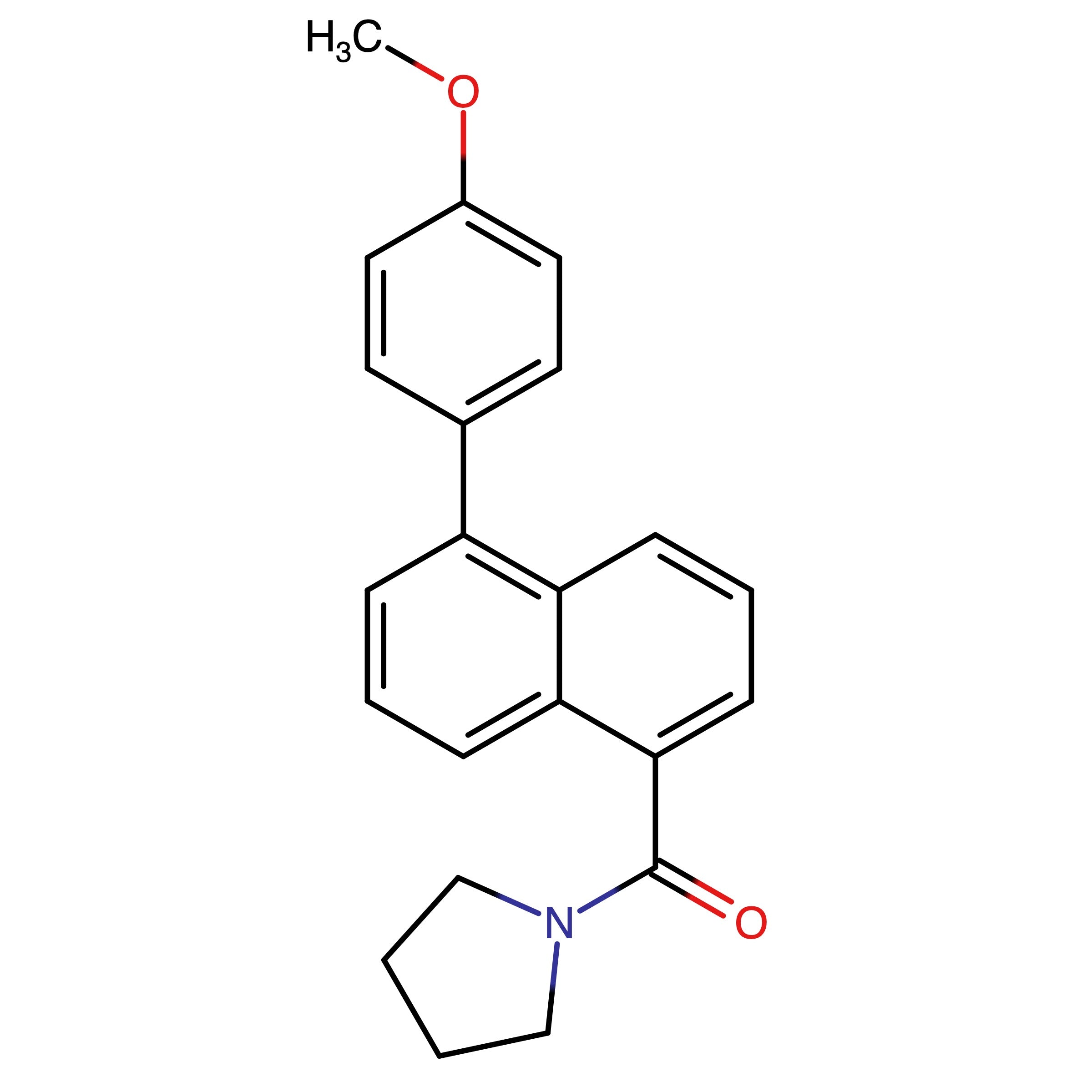 CAS 2379982-66-6 | (5-(4-Methoxyphenyl)naphthalen-1-yl)(pyrrolidin-1-yl)methanone