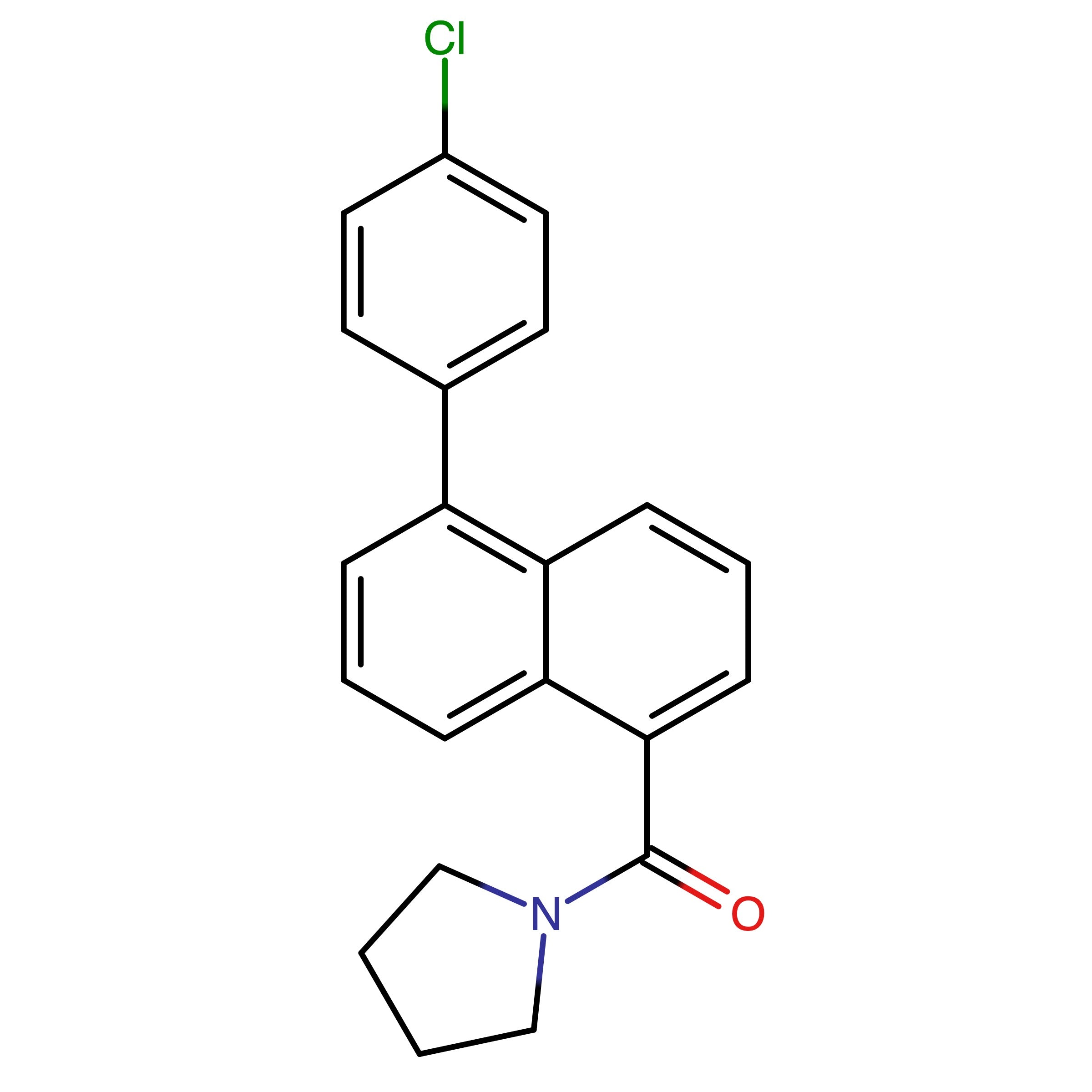 CAS 2379982-67-7 | (5-(4-Chlorophenyl)naphthalen-1-yl)(pyrrolidin-1-yl)methanone