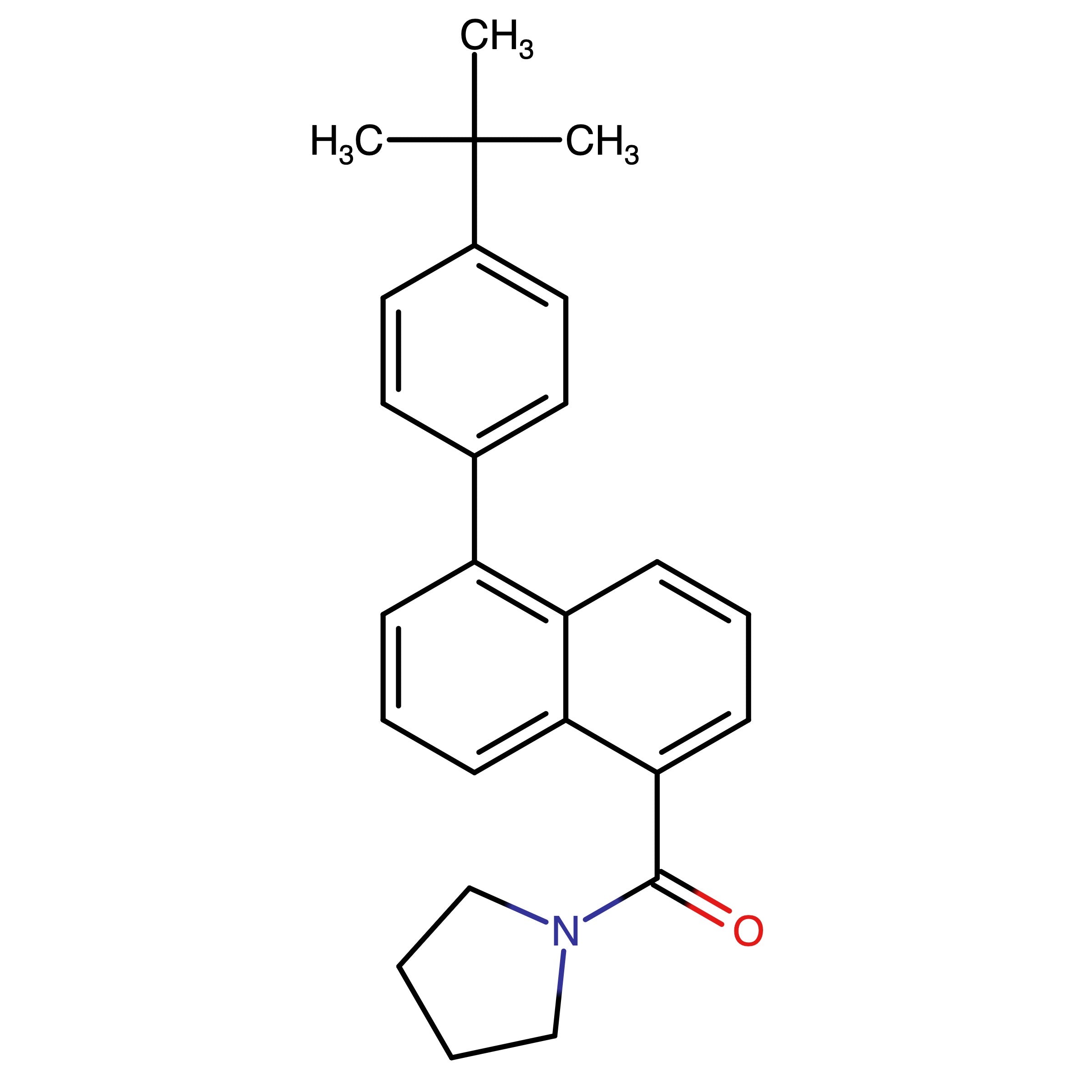 CAS 2379982-69-9 | (5-(4-(tert-Butyl)phenyl)naphthalen-1-yl)(pyrrolidin-1-yl)methanone