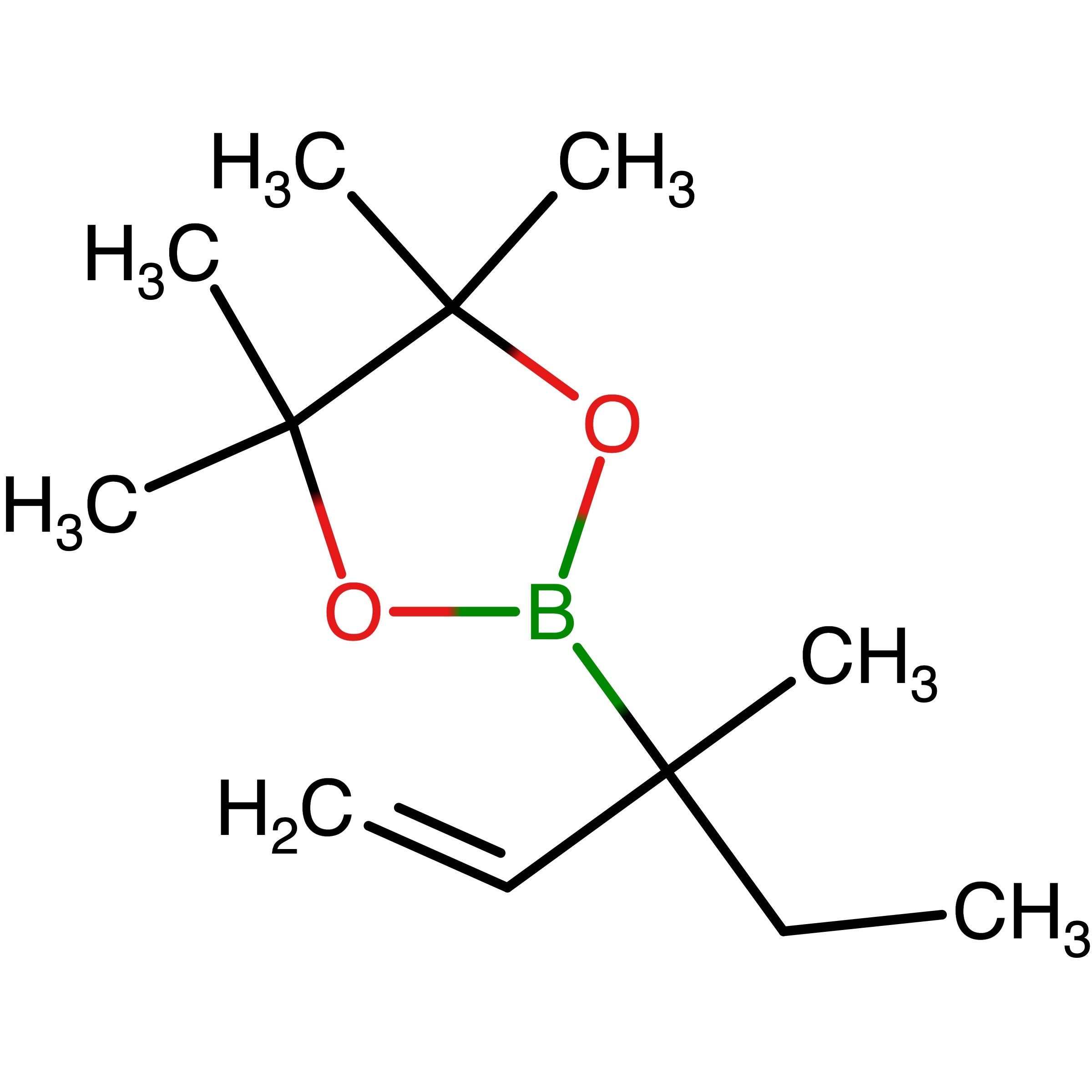 CAS 1607854-63-6 | 4,4,5,5-Tetramethyl-2-(3-methylpent-1-en-3-yl)-1,3,2-dioxaborolane