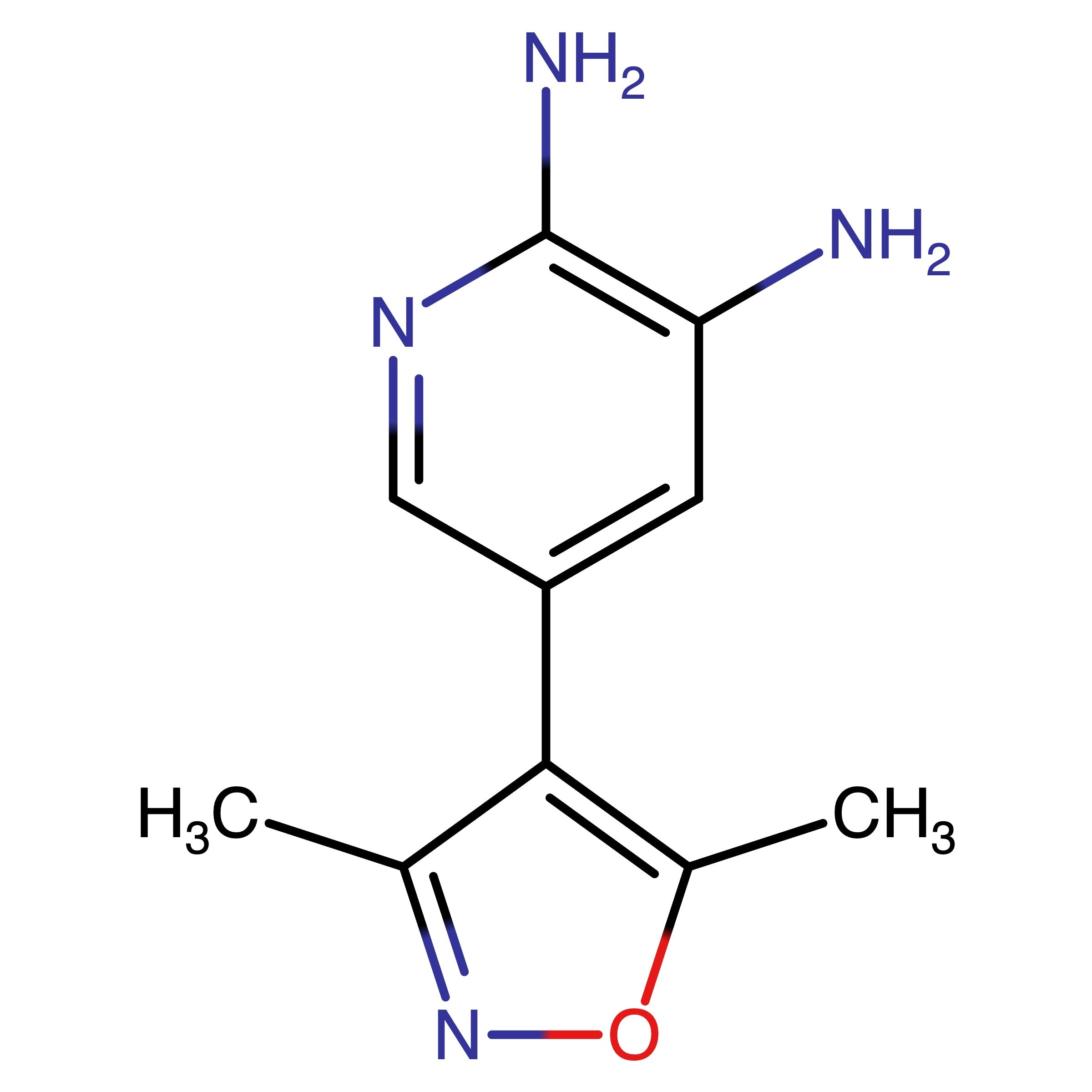 CAS 1643945-15-6 | 5-(3,5-Dimethylisoxazol-4-yl)pyridine-2,3-diamine