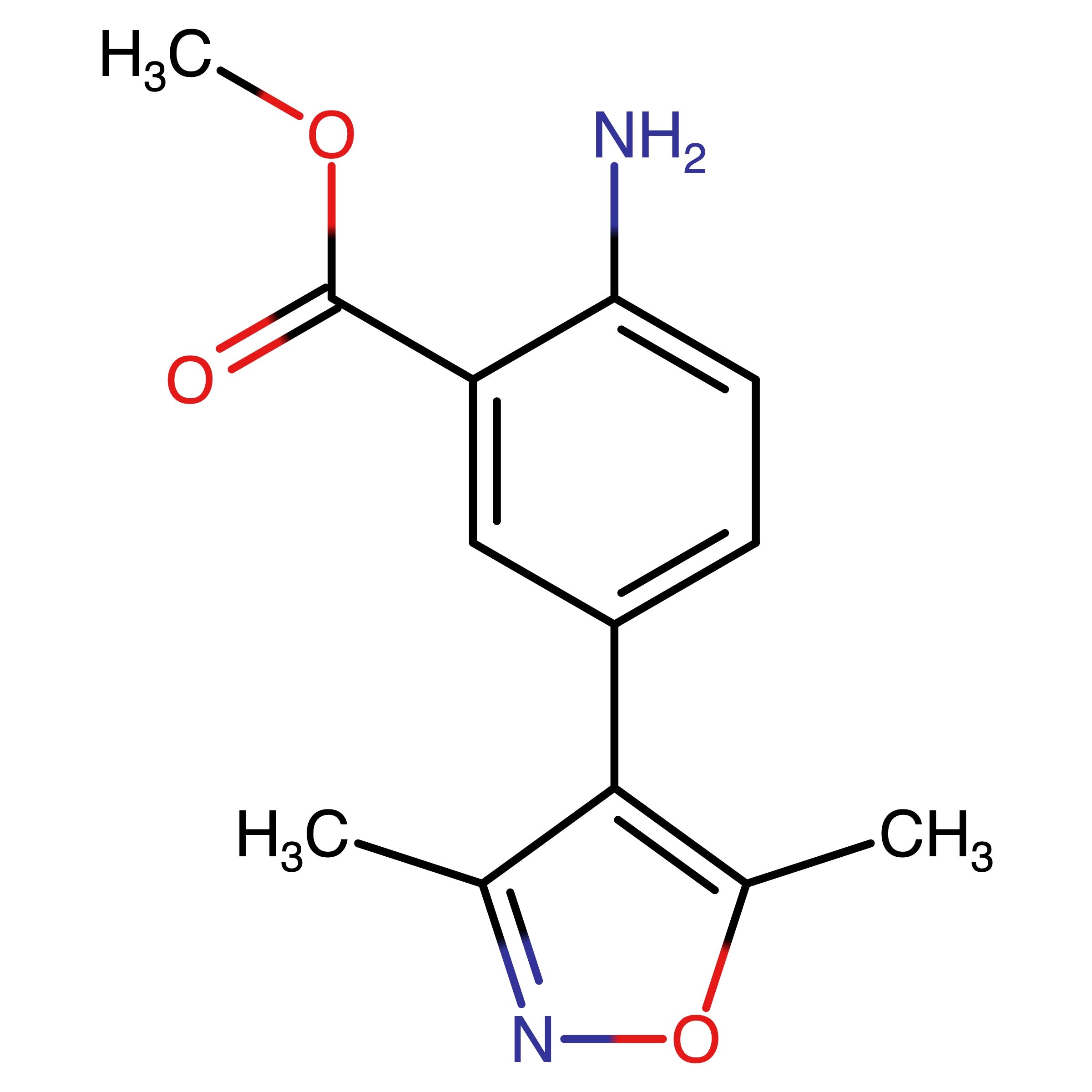CAS 1625718-49-1 | Methyl 2-amino-5-(3,5-dimethylisoxazol-4-yl)benzoate