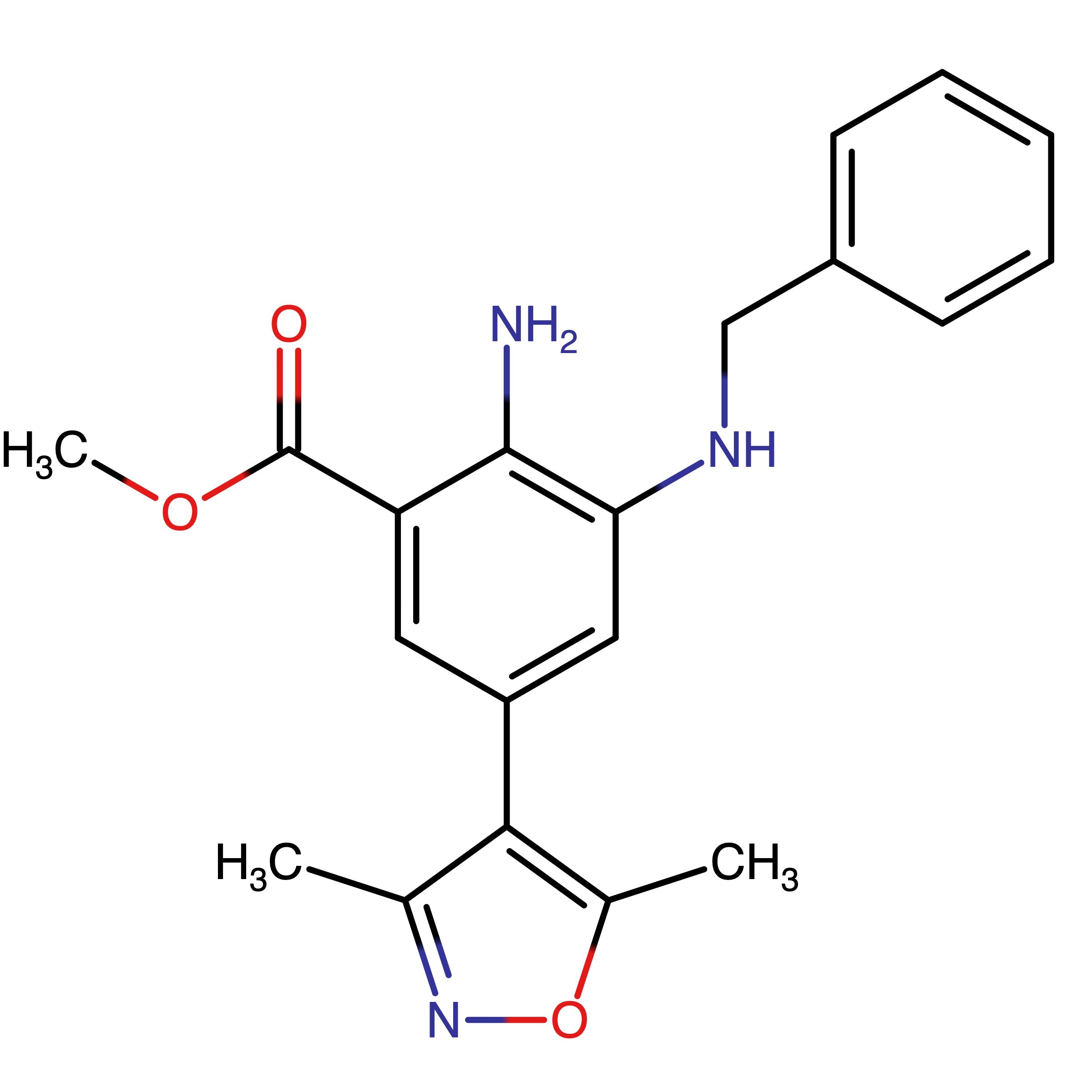 CAS 1643945-25-8 | Methyl 2-amino-3-(benzylamino)-5-(3,5-dimethylisoxazol-4-yl)benzoate