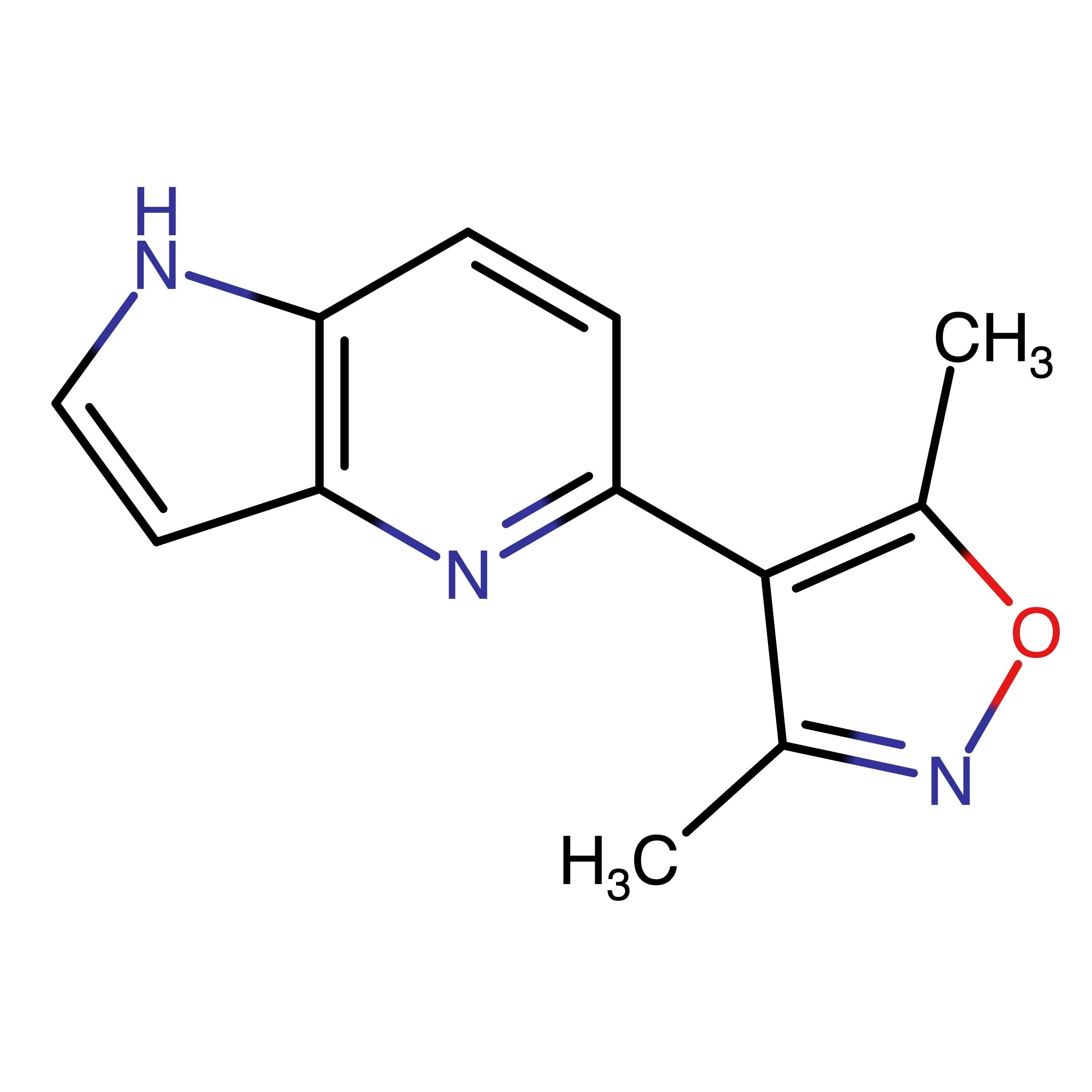 CAS 1643945-28-1 | 3,5-Dimethyl-4-(1H-pyrrolo[3,2-b]pyridin-5-yl)isoxazole