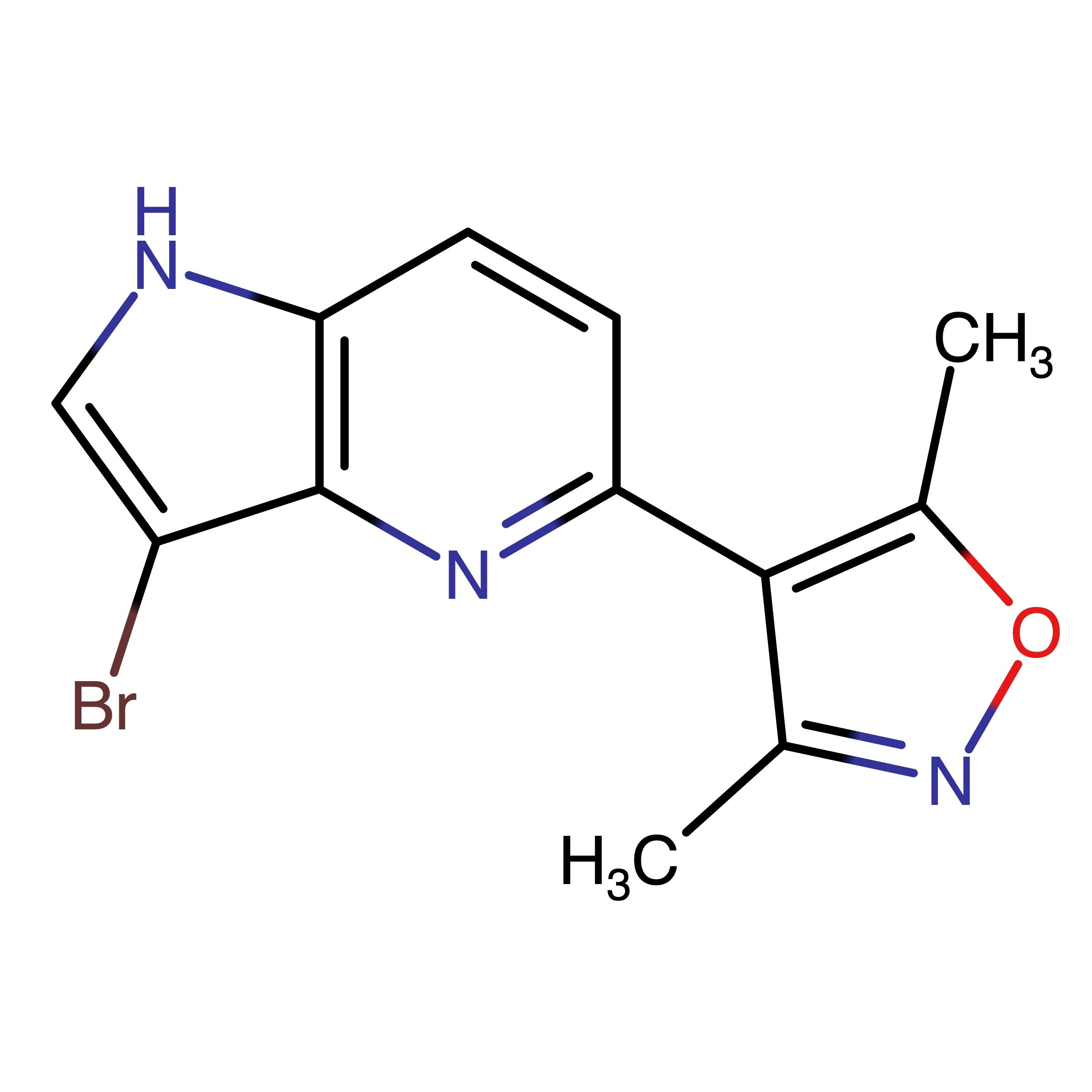 CAS 1643945-29-2 | 4-(3-Bromo-1H-pyrrolo[3,2-b]pyridin-5-yl)-3,5-dimethylisoxazole