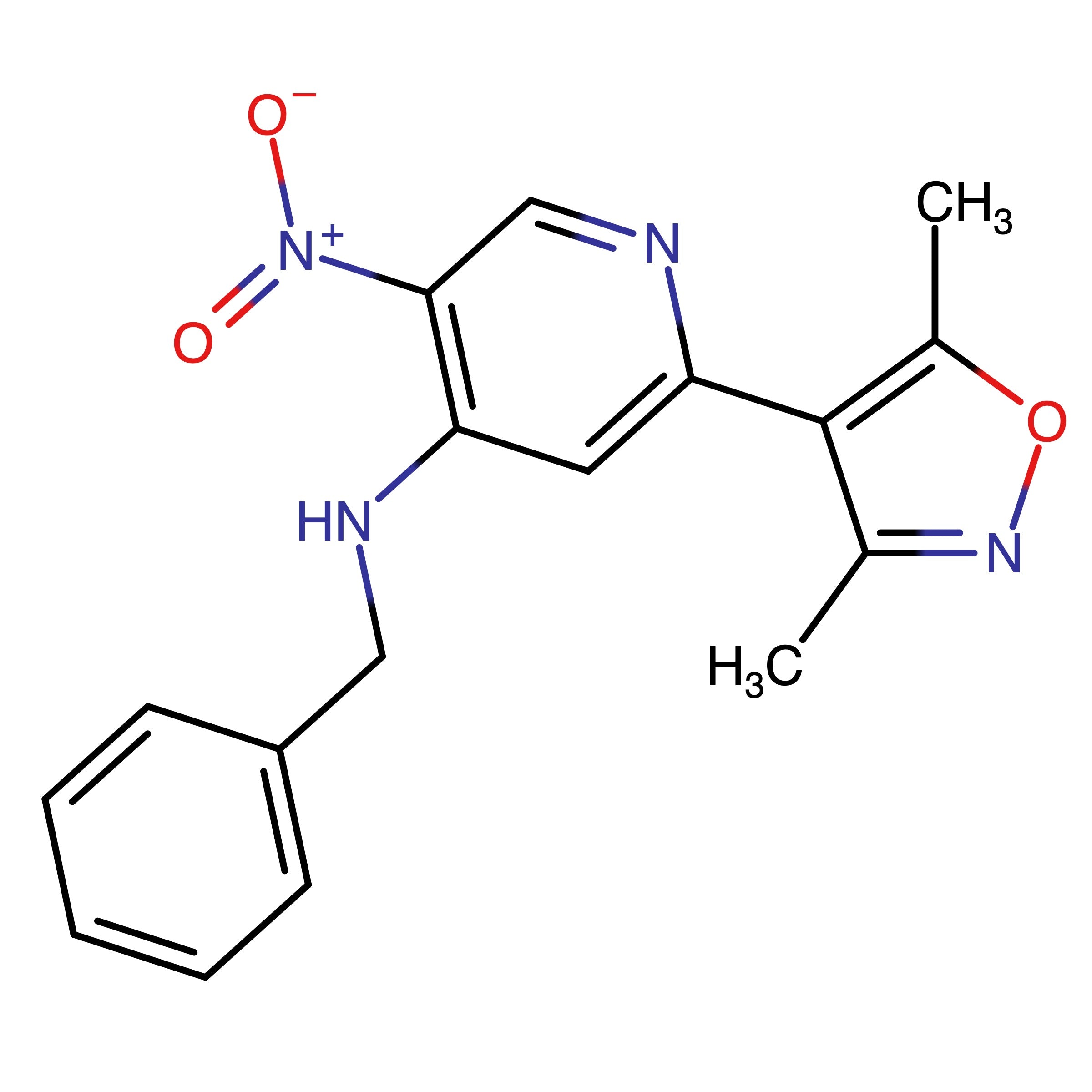 CAS 1643945-37-2 | N-Benzyl-2-(3,5-dimethylisoxazol-4-yl)-5-nitropyridin-4-amine